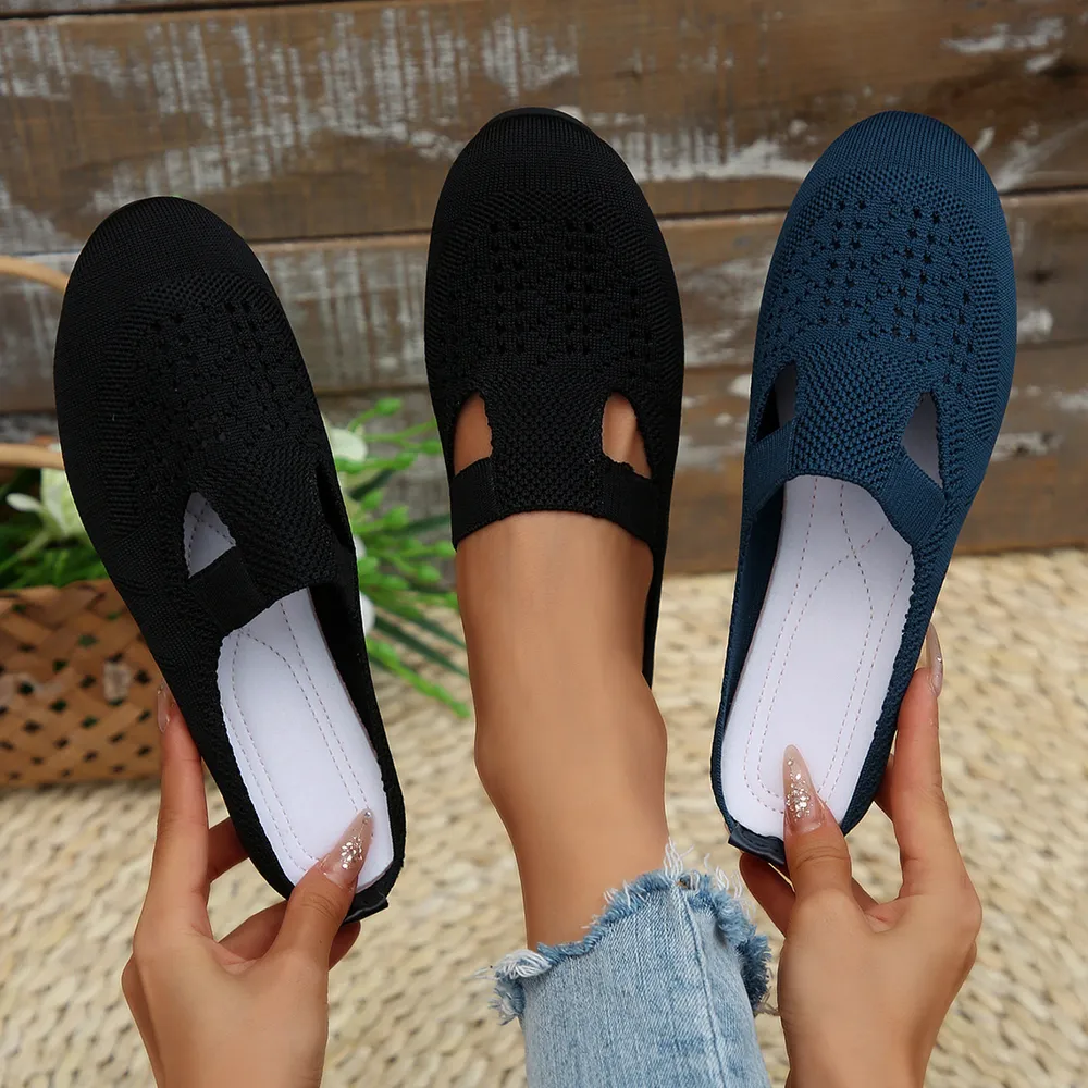 Round Toe Flat Slip-Ons, image 2