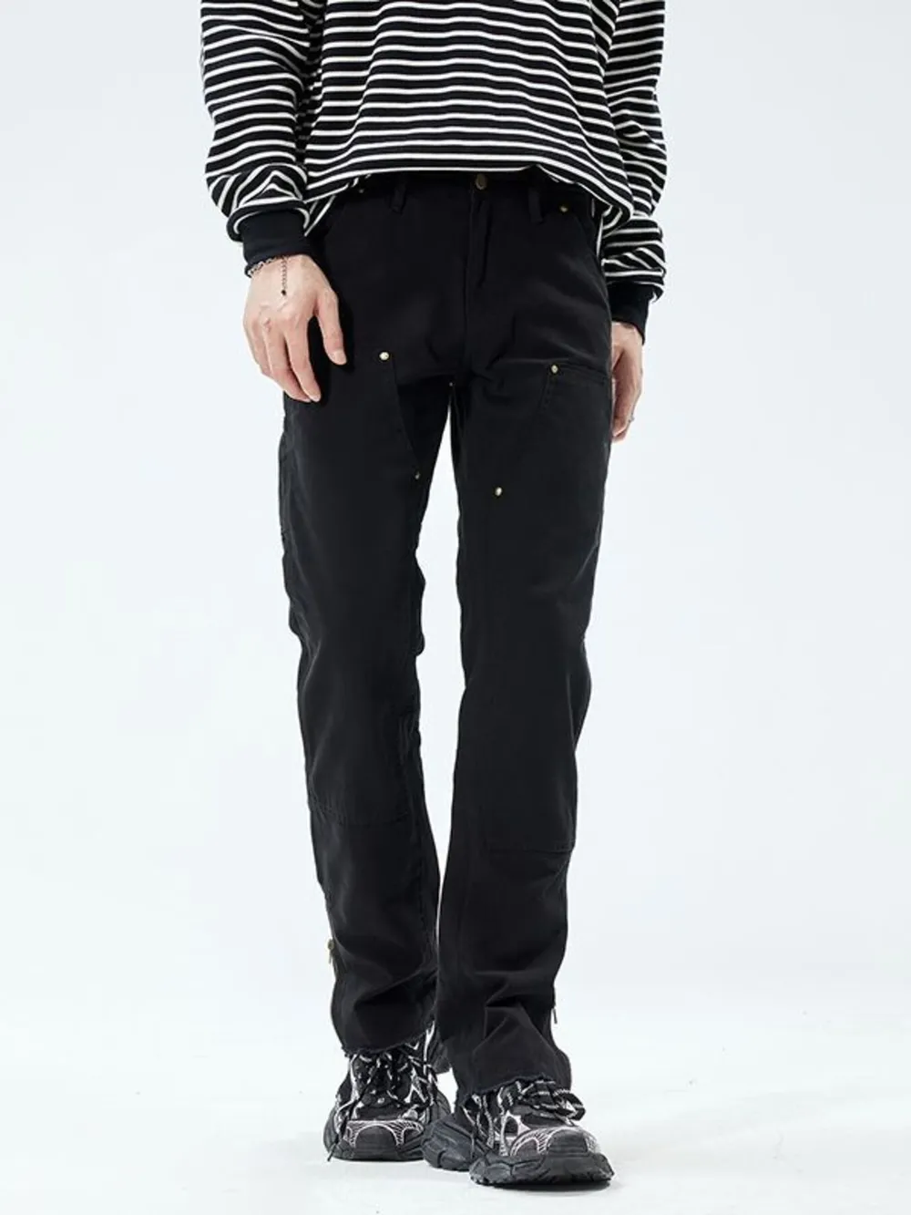 Men's Wide Leg Jeans, image 8