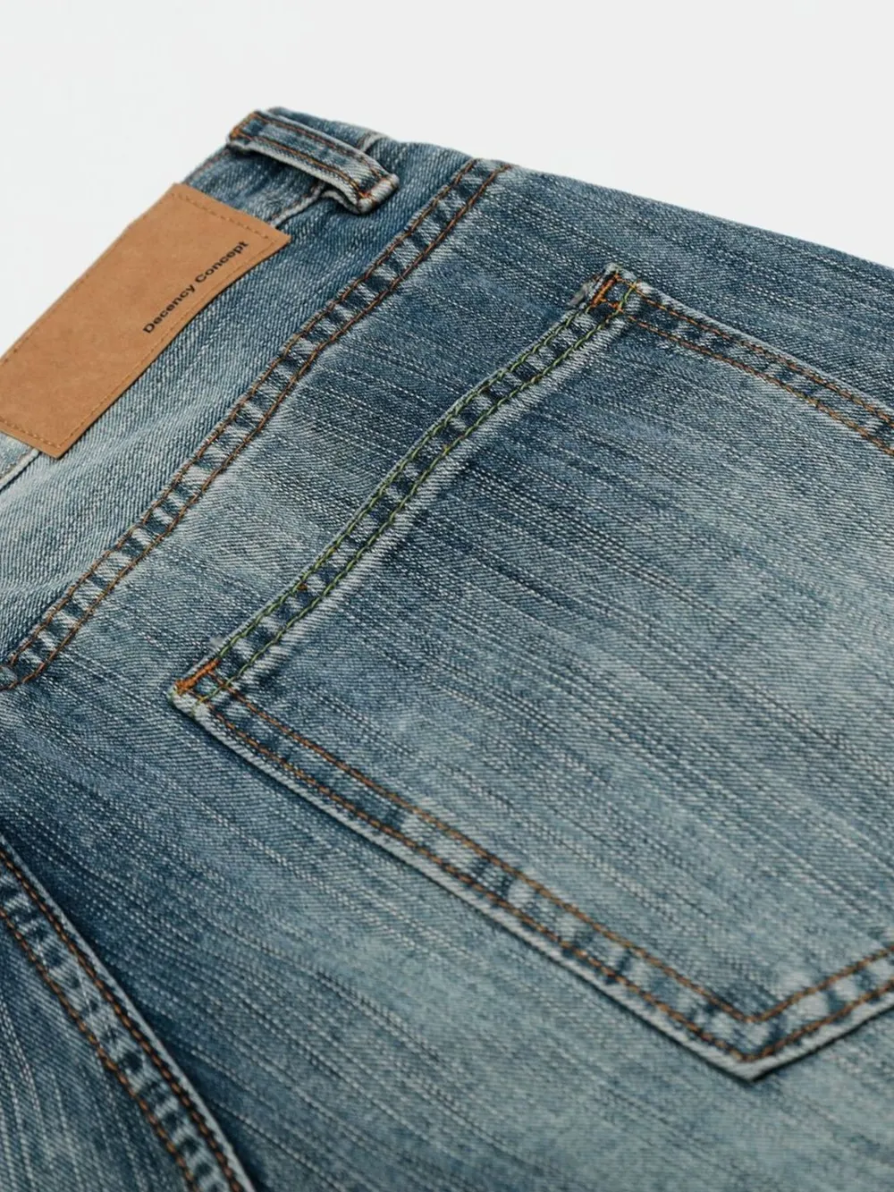 Men's Wide-Leg Denim Shorts, image 5