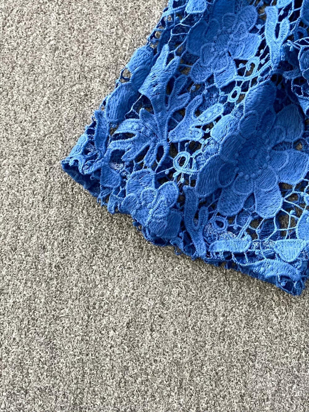 Lace Patchwork Shacket and Pants Set, image 10