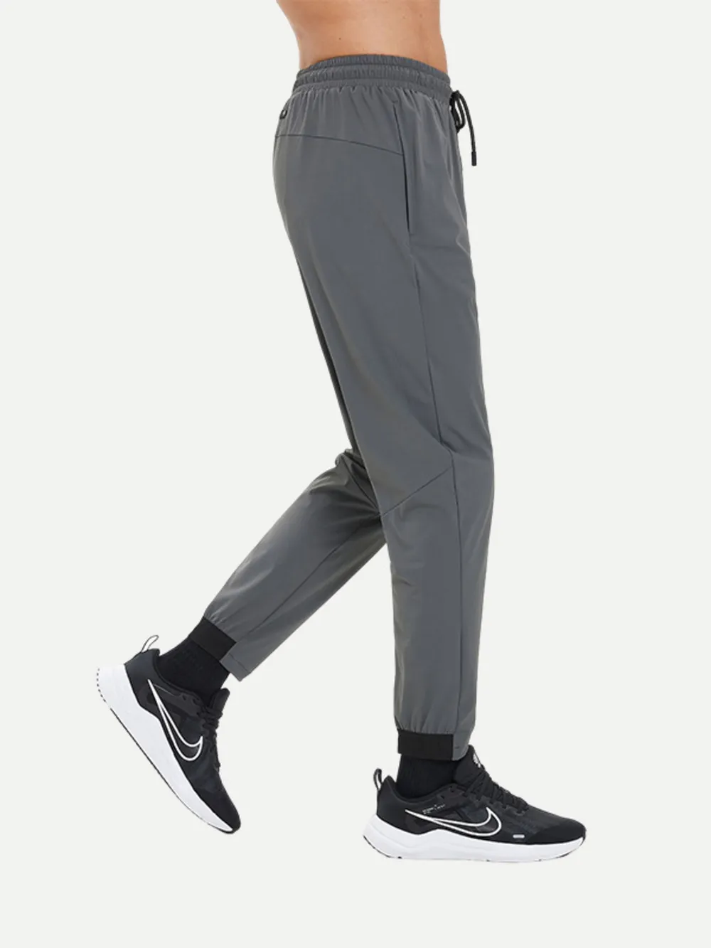 Men's Plus Size High-Waisted Drawstring Active Jogger Pants, image 4