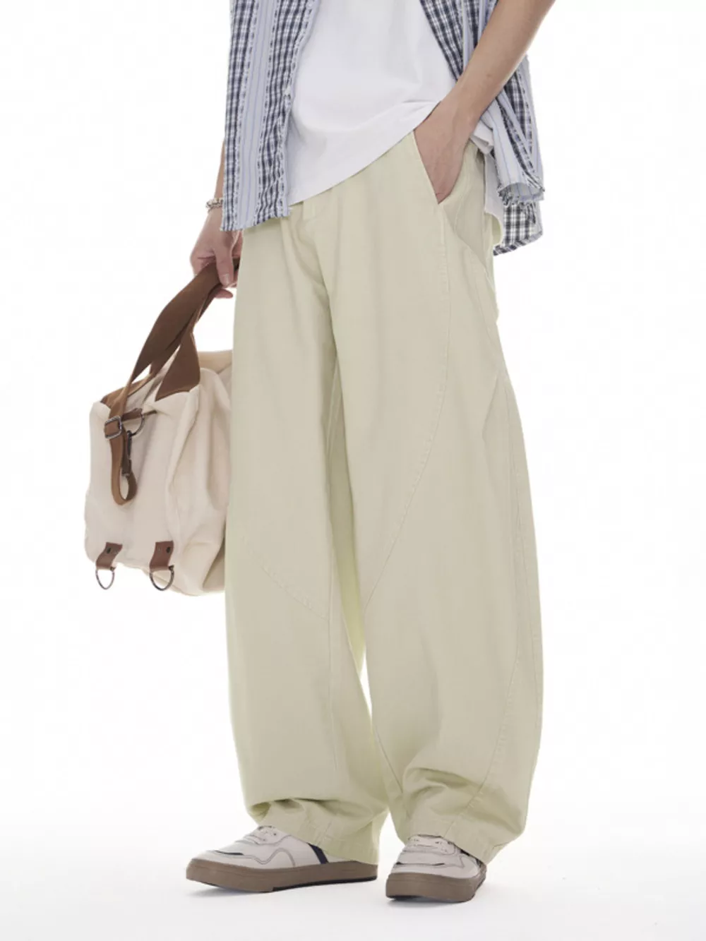 Men's Wide Leg Casual Pants, image 5
