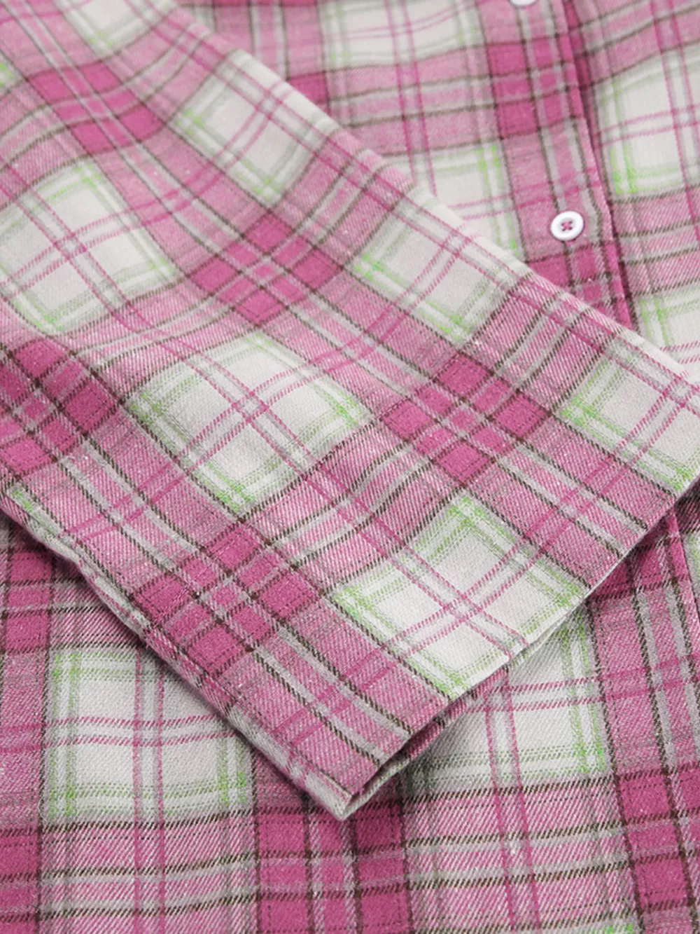 Plaid Long Sleeve Shirt and Pants Set, image 14