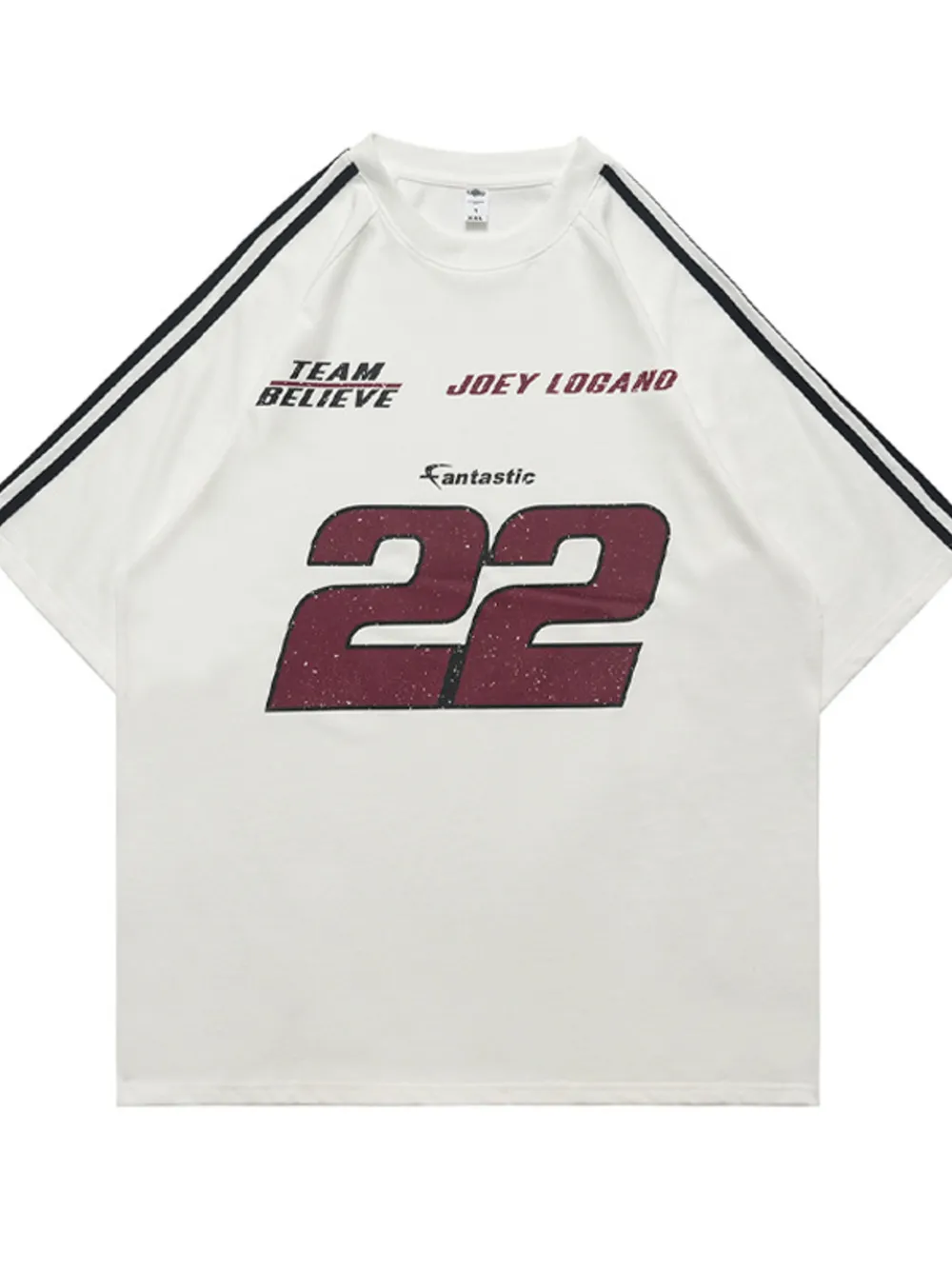 Men's Number Round Neck Short Sleeve T-Shirt, image 7