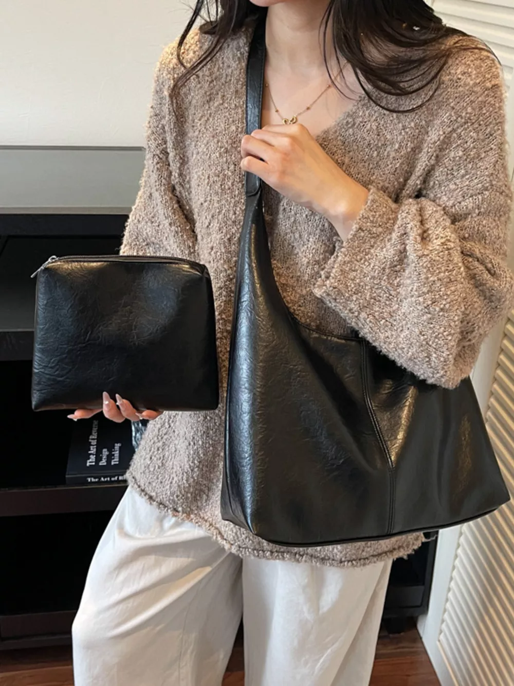 Adjustable Strap Shoulder Bag, image 2