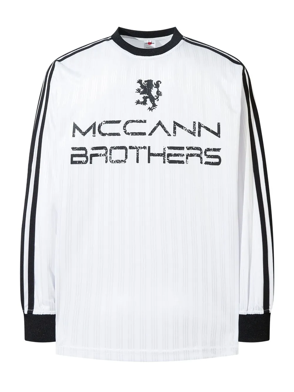 Men's Side Striped Round Neck Top, image 3