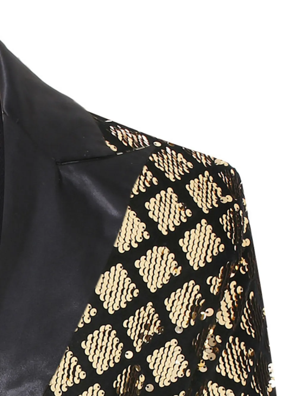 Men's Sequin One Button Blazer, image 12