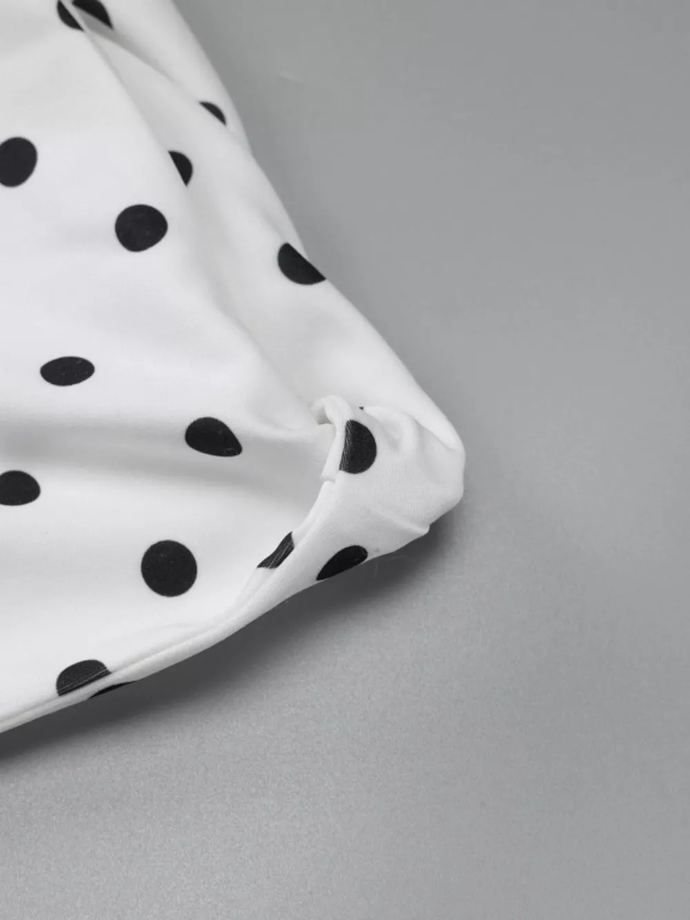 Polka Dot Sleeveless Mini Dress with Bow Accents, image 13