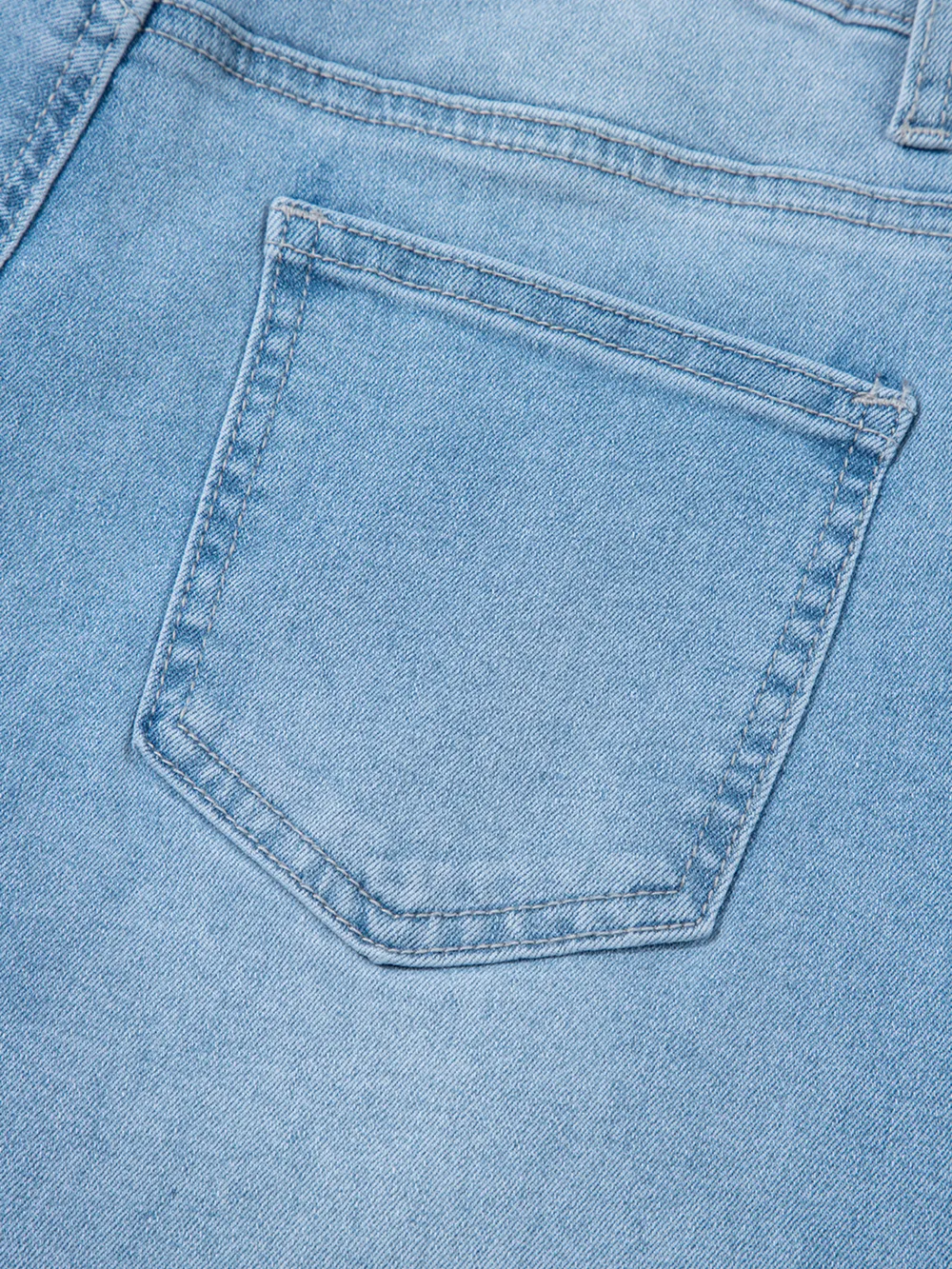 High Rise Barrel Relaxed Patch Pocket Jeans, image 8