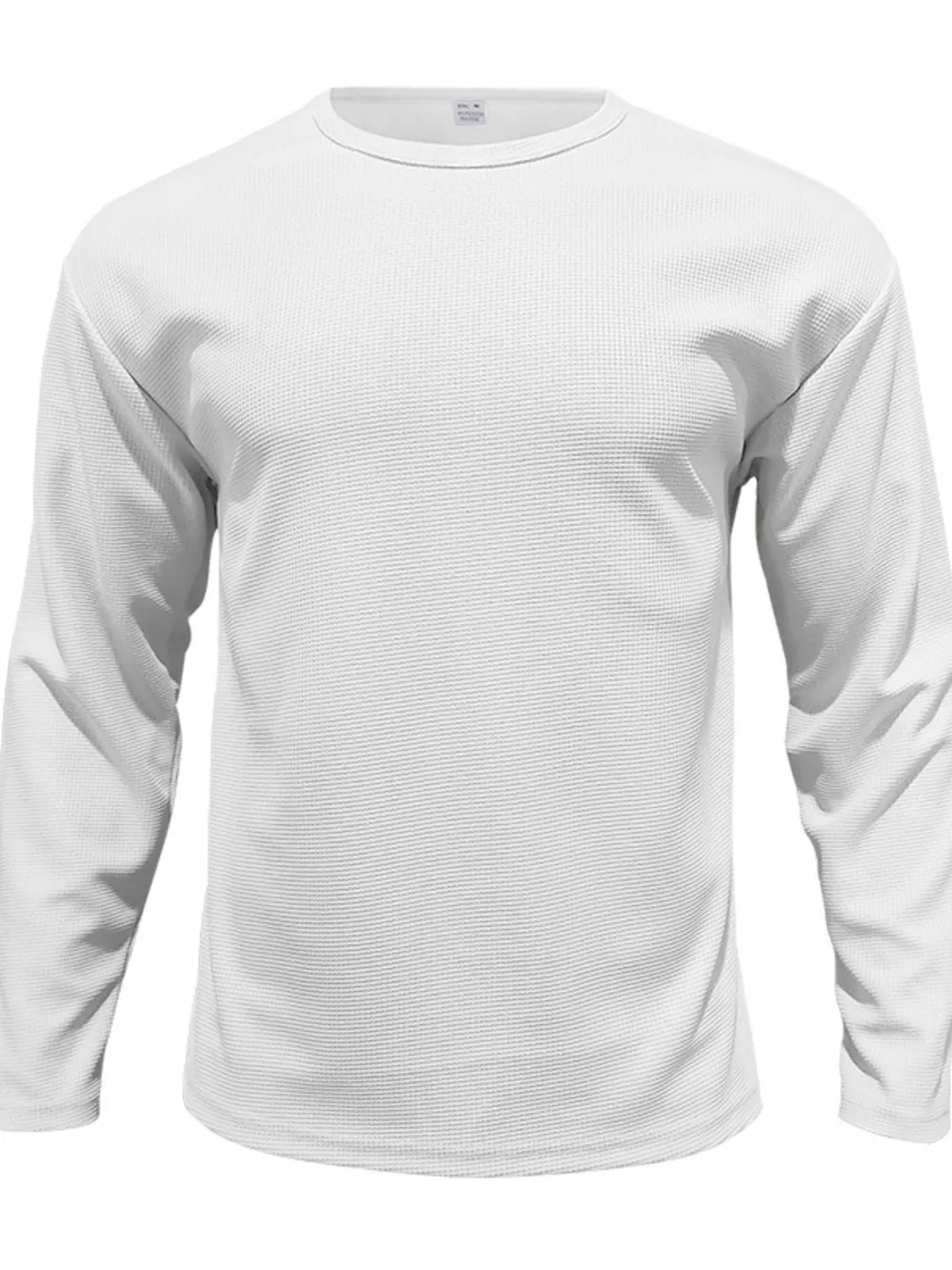 Men's Full Size Round Neck Long Sleeve Sweatshirt Plus Size, image 5