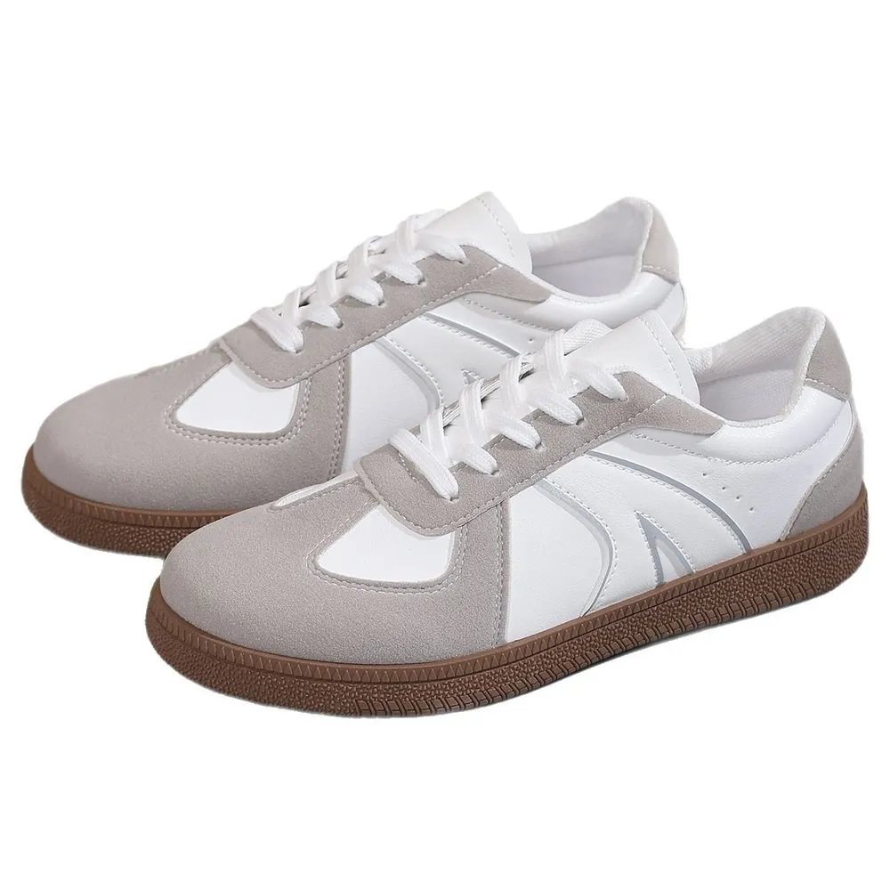Lace Up Round Toe Sneakers, image 5