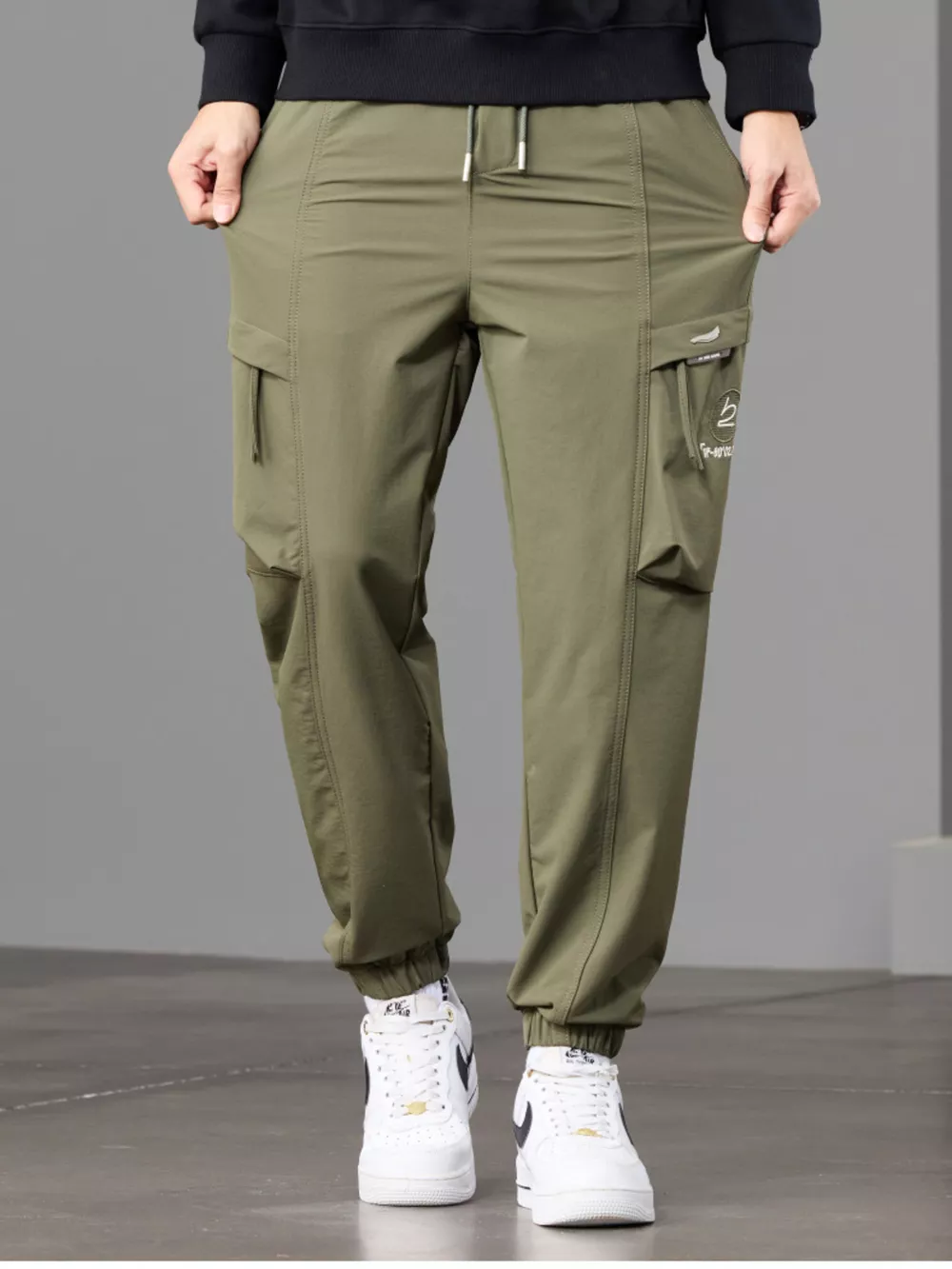 Men's Casual Cargo Joggers, image 14