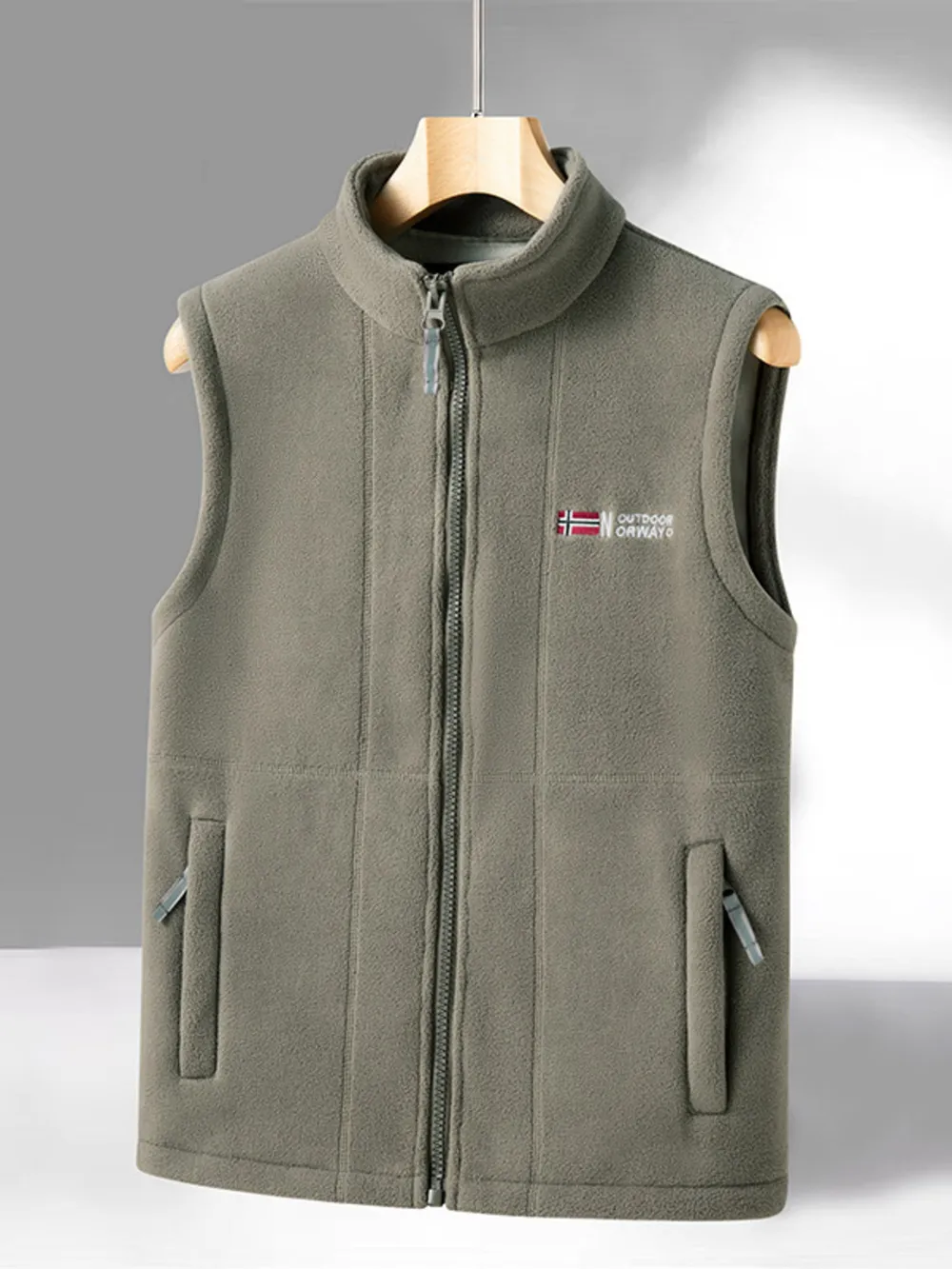 Men's Zip Up Vest, image 5