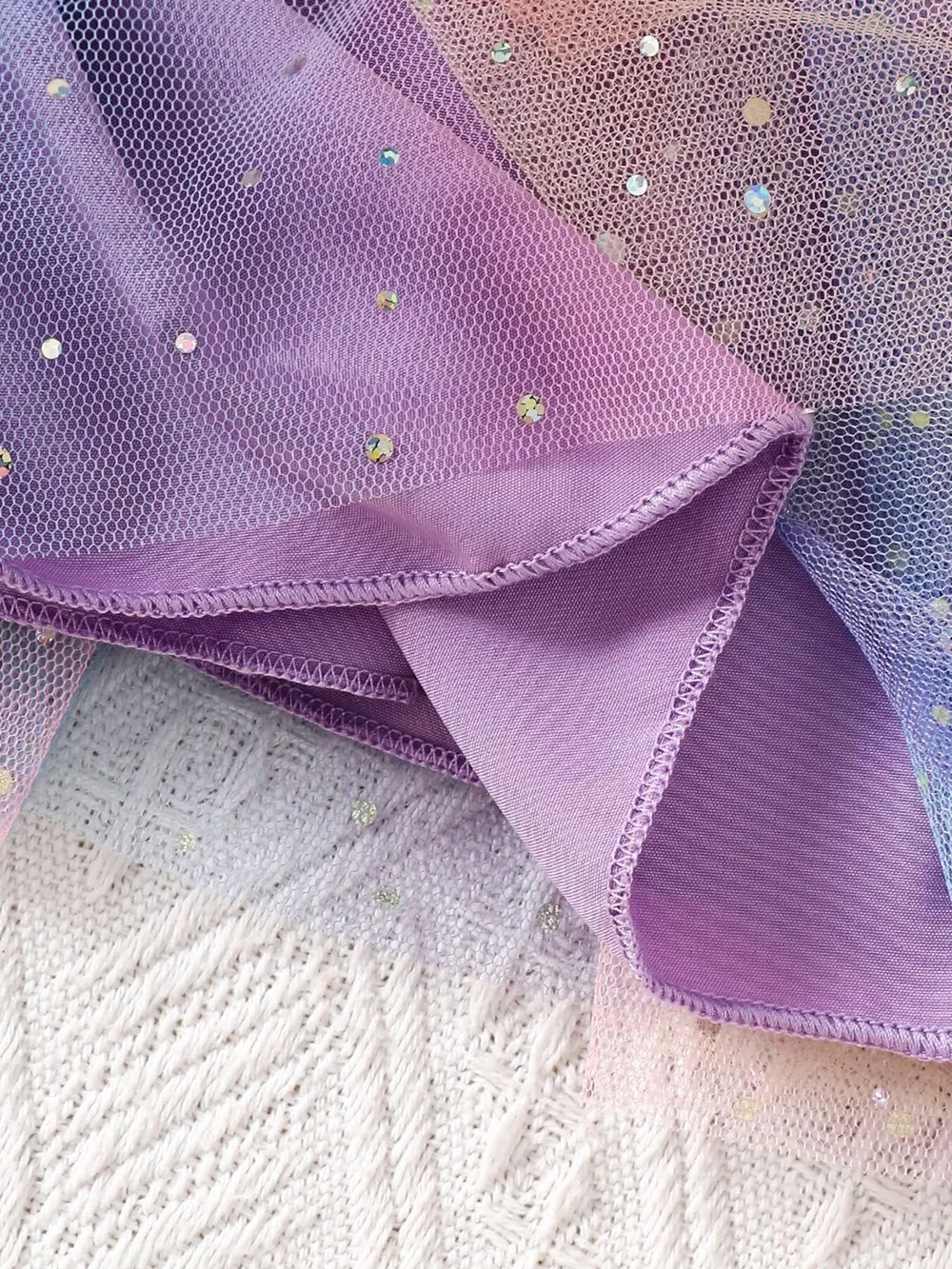 Children's Bowknot Tulle Dress with Headband, image 6