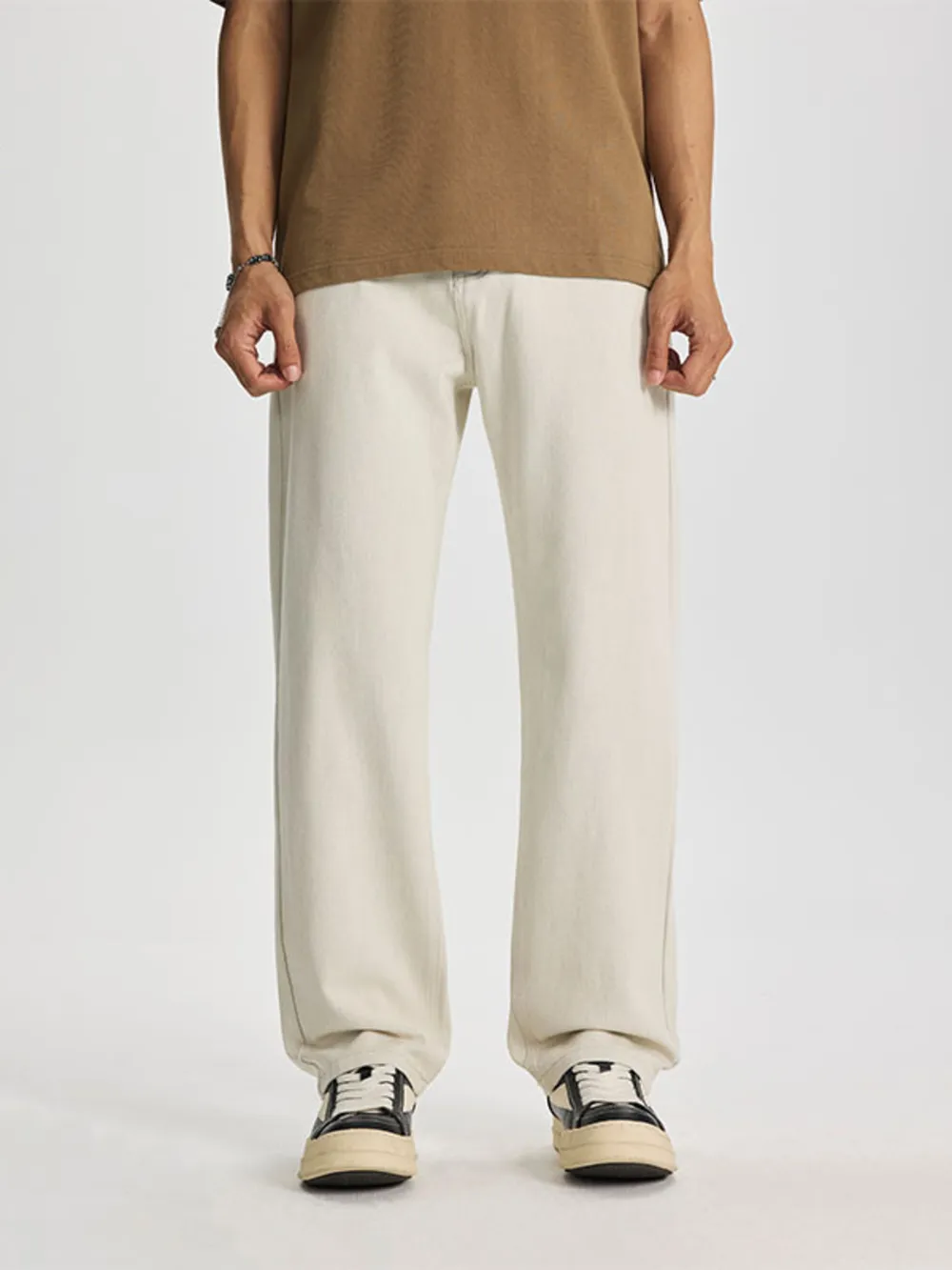 Men's Wide Leg Jeans