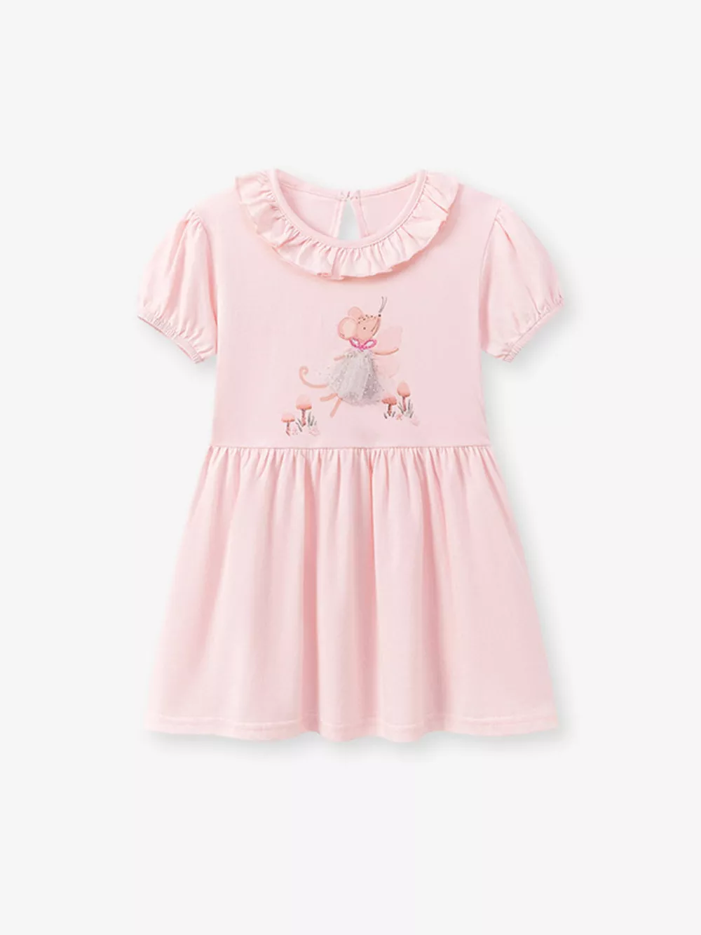Children's Mouse Fairy Puff Sleeve Dress, image 5