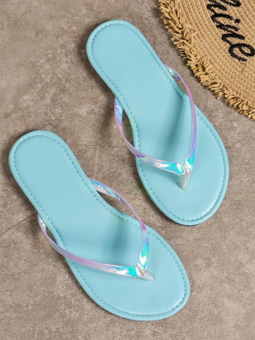 Toe Post Flat Sandals, image 14