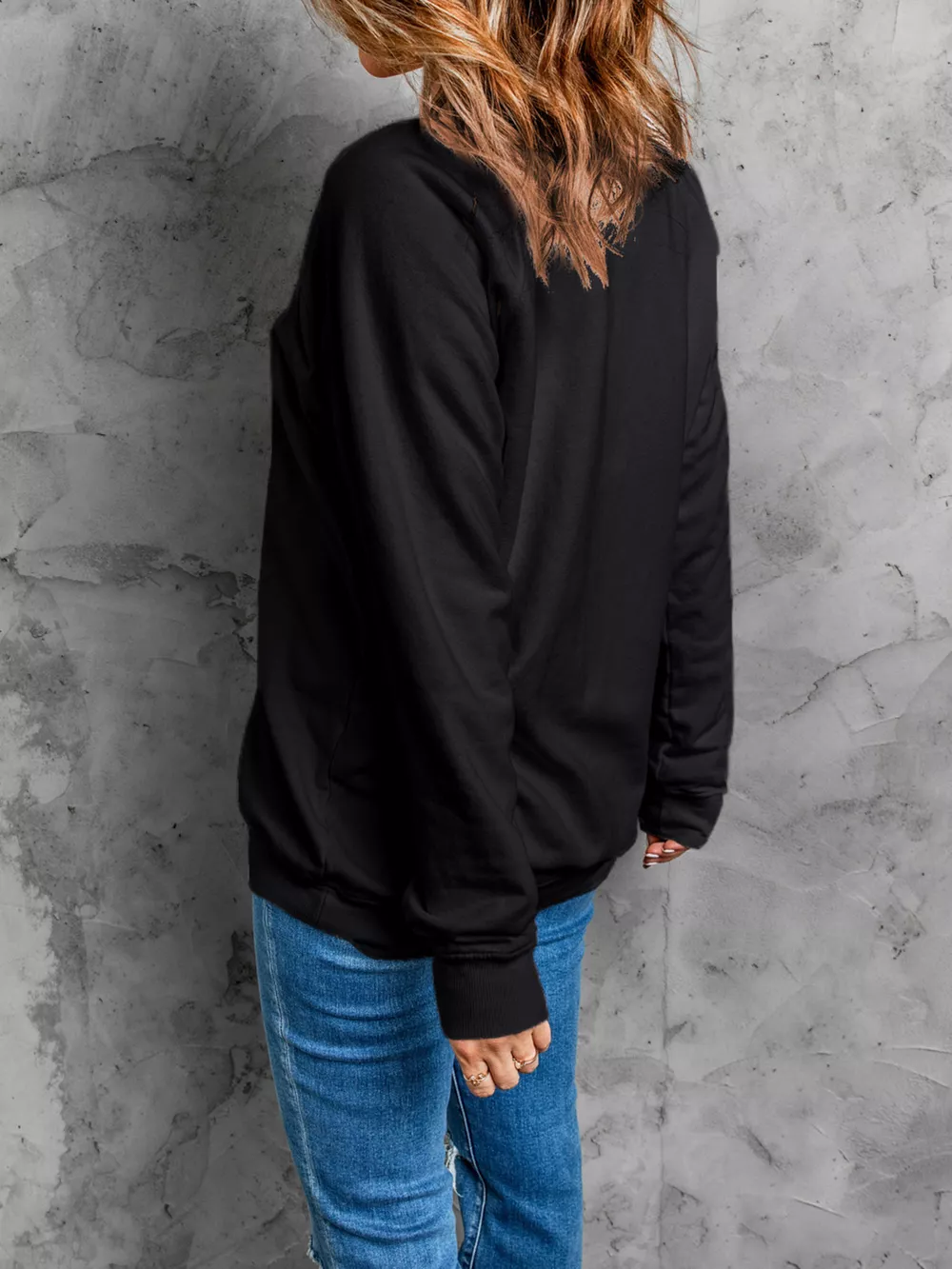 Feeling Spooky Halloween Embroidered Sweatshirt, image 5