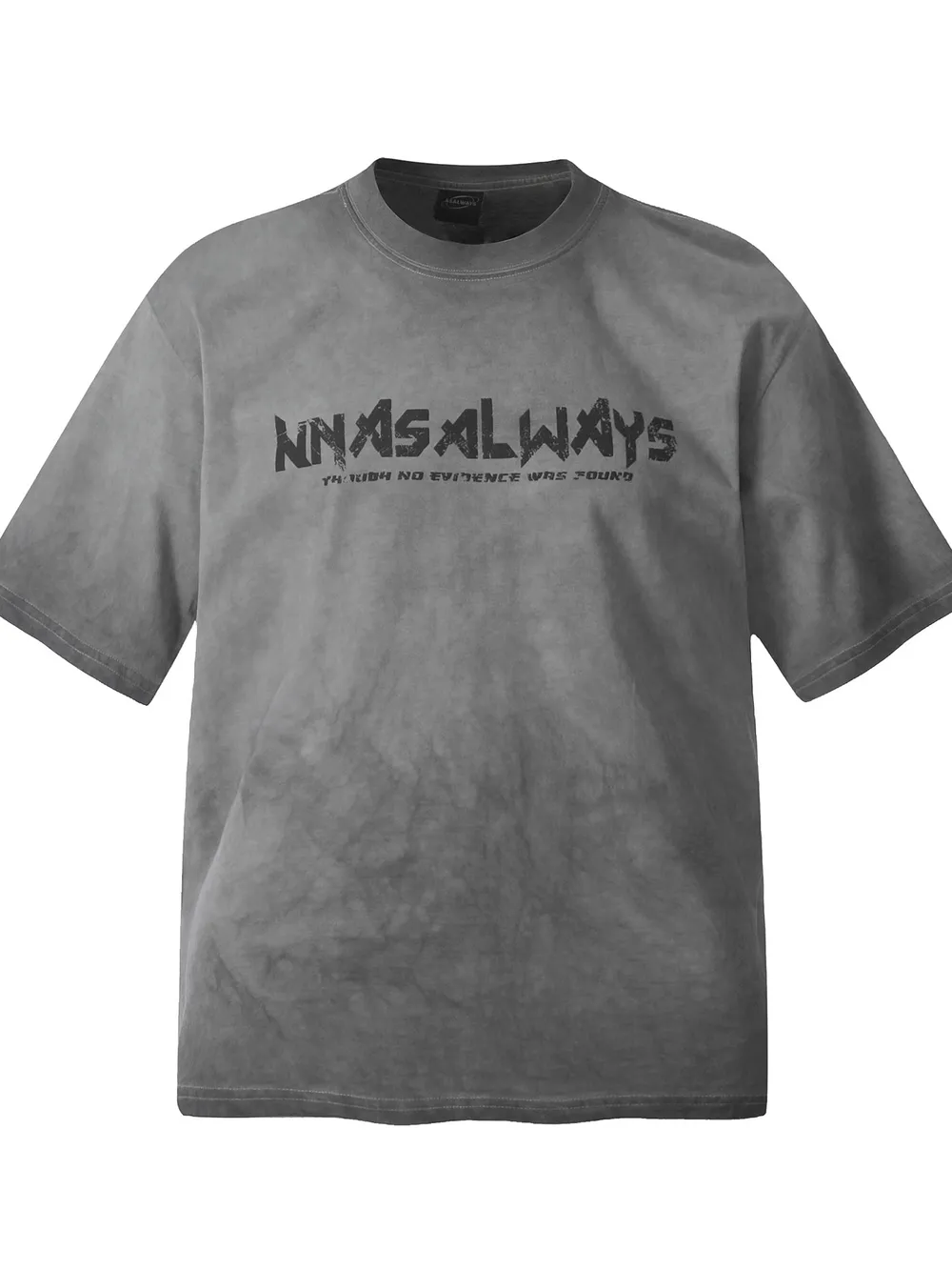 Men's Letter Graphic Round Neck T-Shirt, image 3