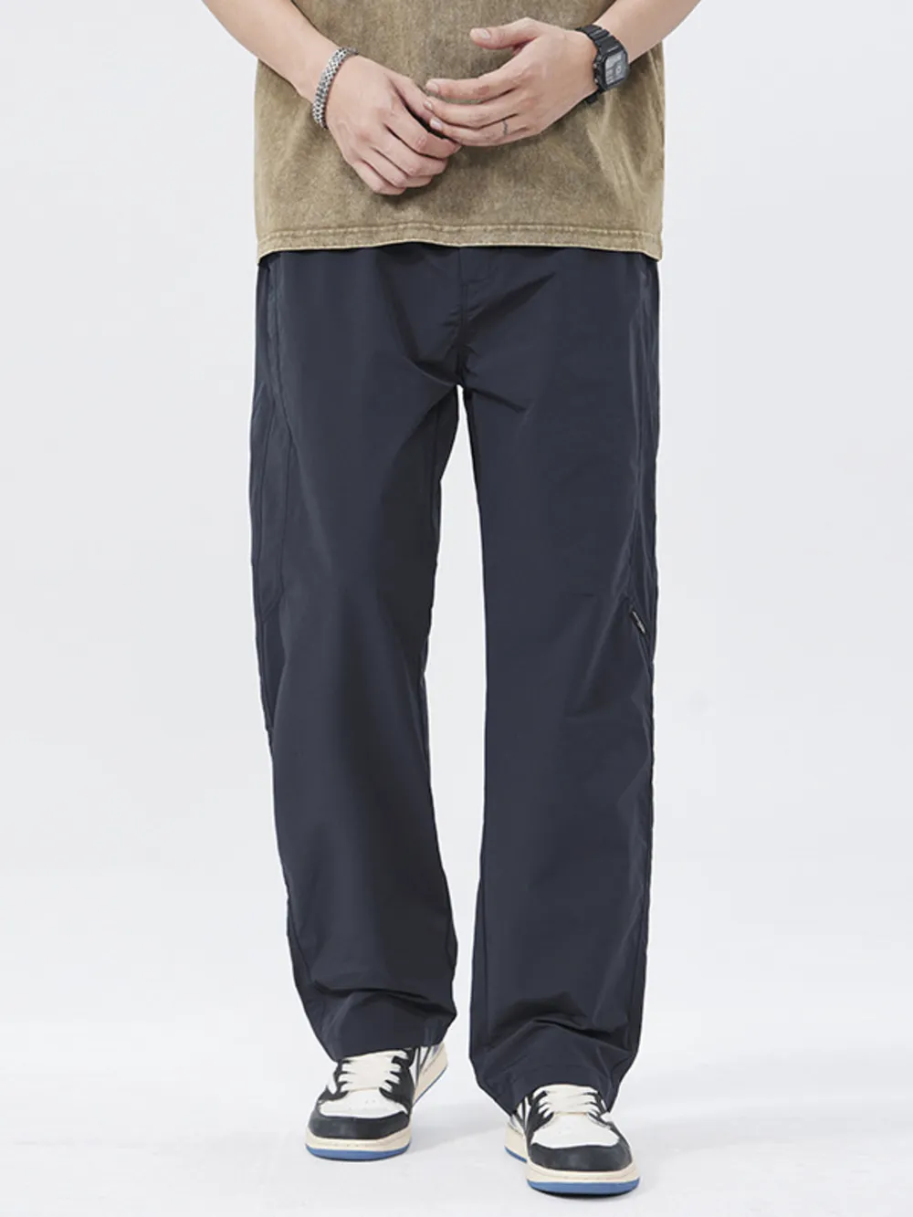 Men's Full Size Wide Leg Pants Plus Size, image 2
