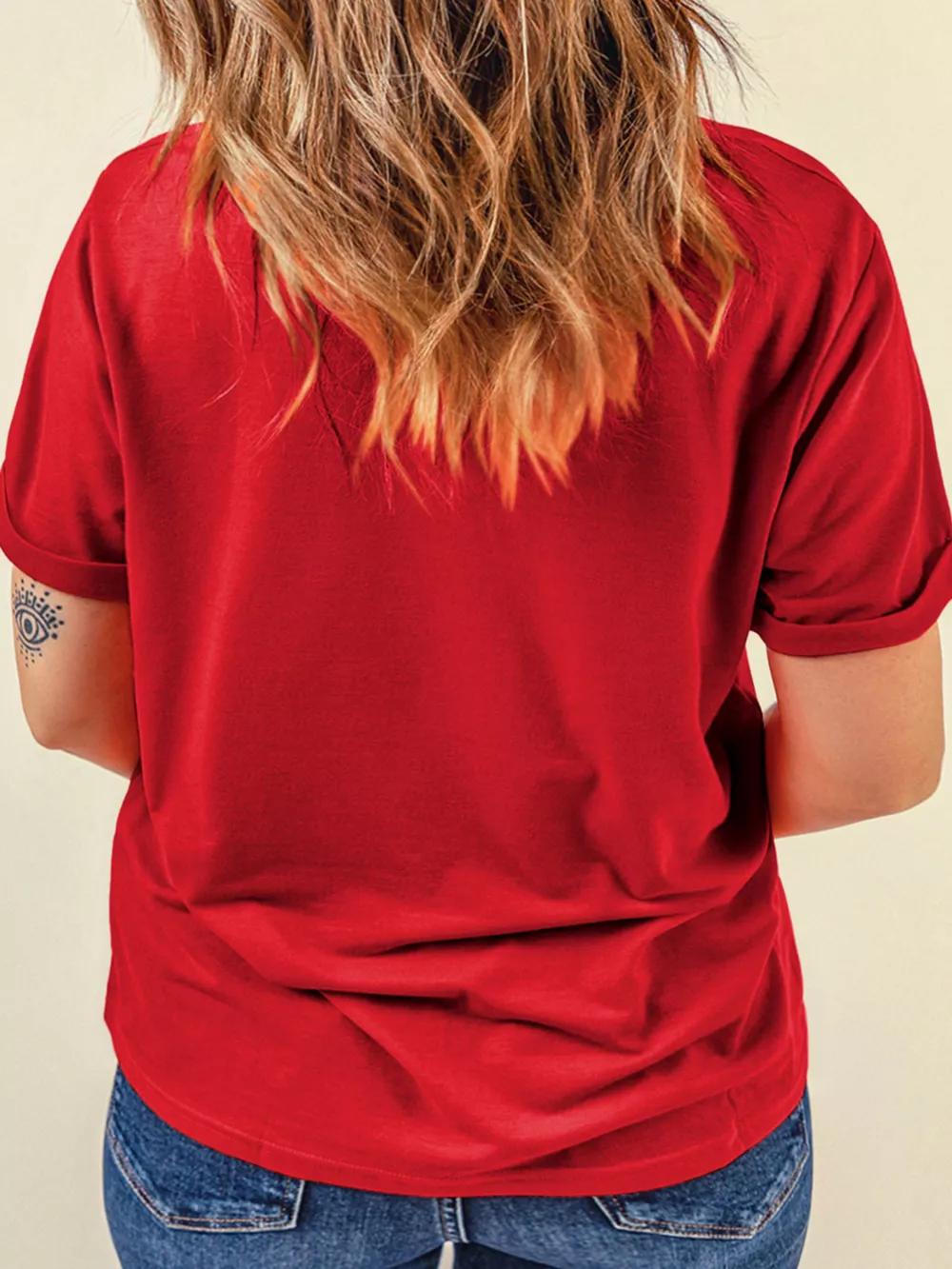 Merry Christmas Short Sleeve Graphic Tee, image 4