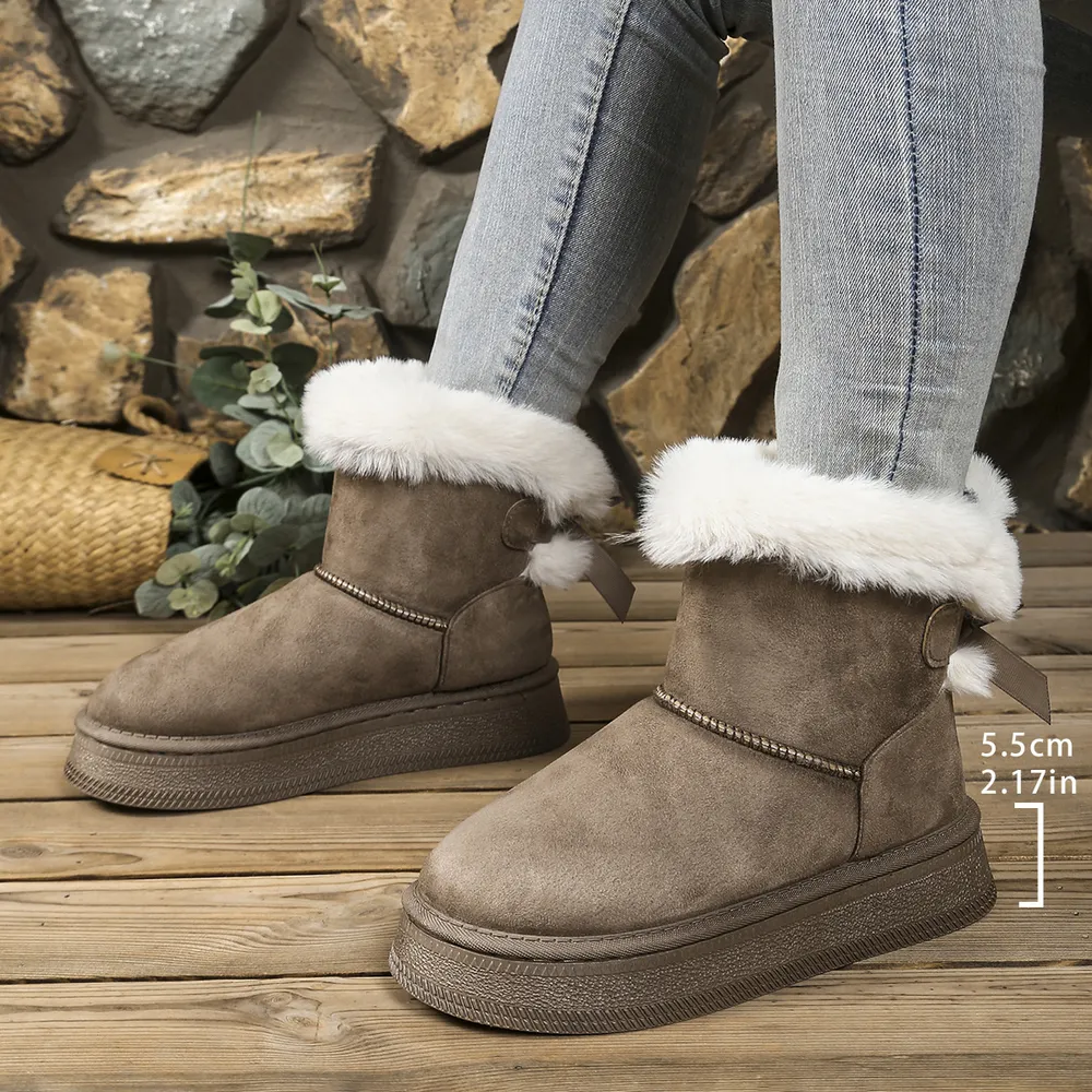 Fur-Lined Winter Ankle Boots, image 4