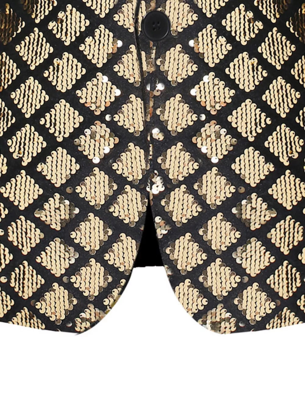 Men's Sequin One Button Blazer, image 10