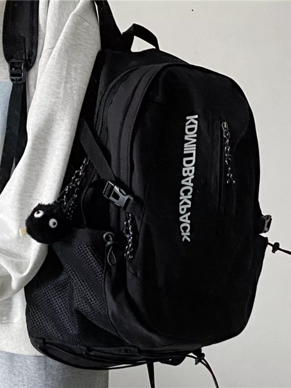 Letter Casual Backpack Bag, image 2