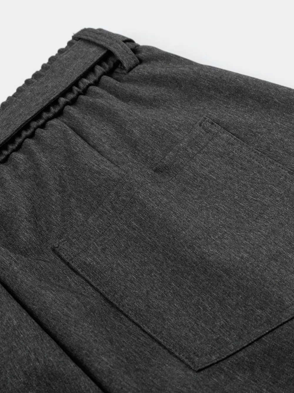 Men's High-Waisted Wide-Leg Pleated Pants, image 7
