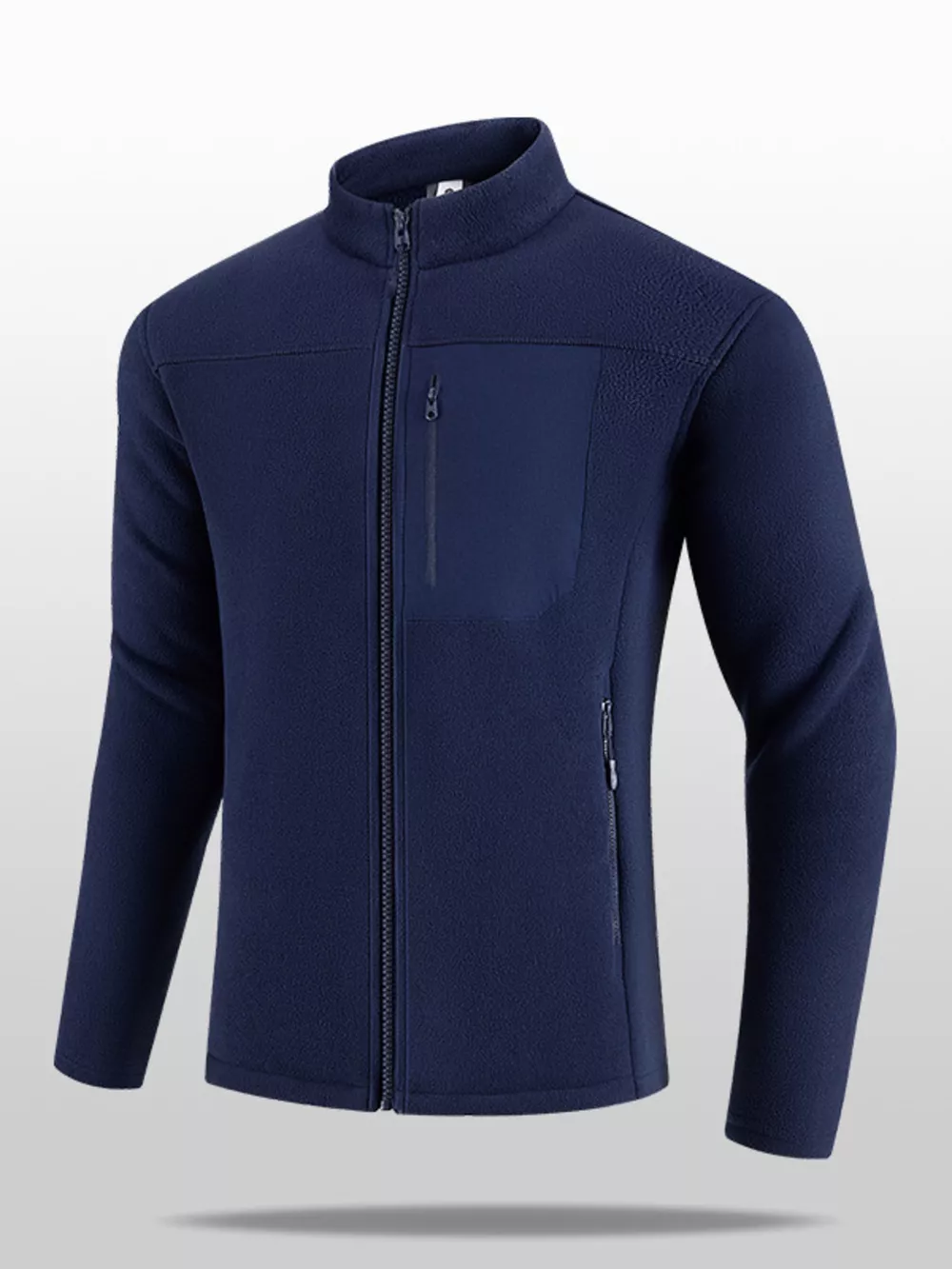 Men's Plus Size Up Long Sleeve Jacket, image 6