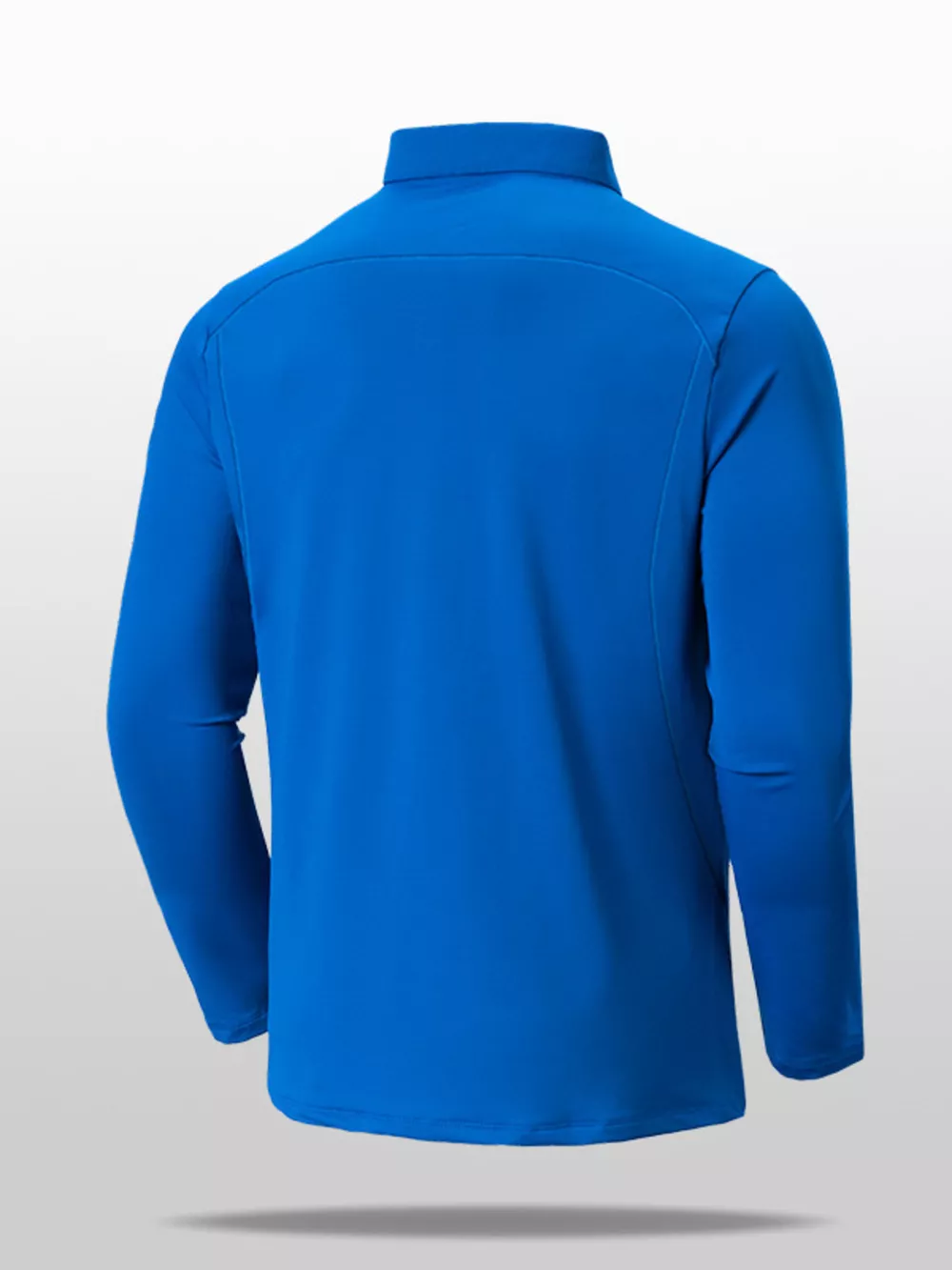 Men's Plus Size Performance Long Sleeve Active T-Shirt with per, image 3