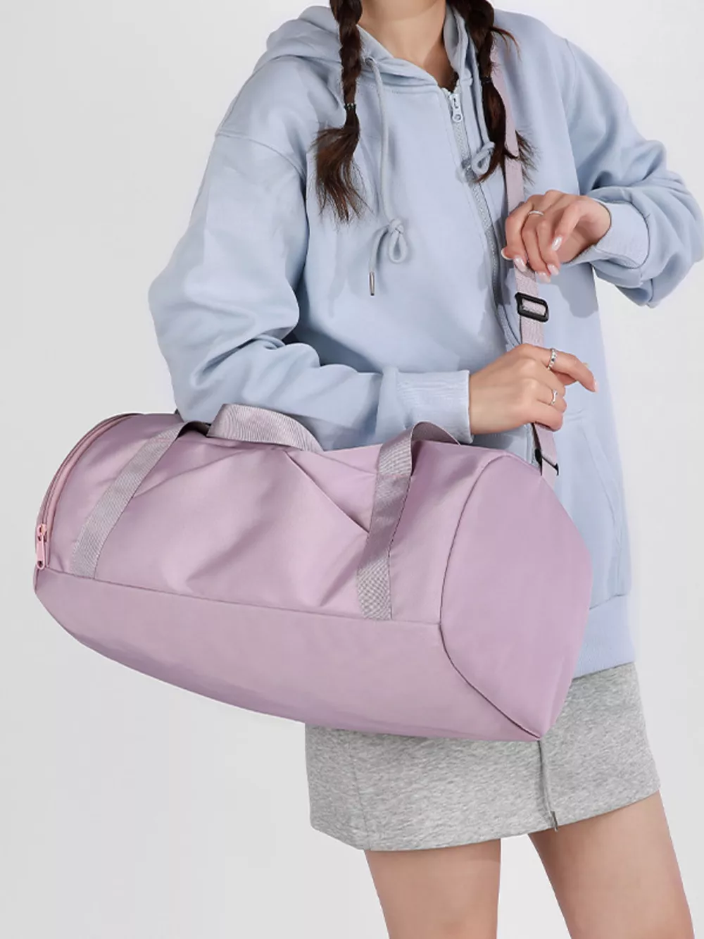 Lightweight Nylon Travel Bag, image 3