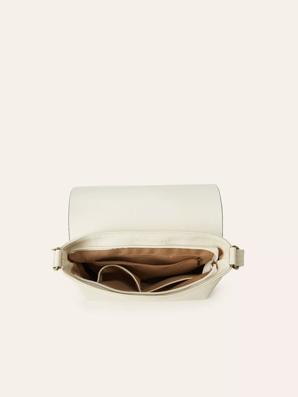 Vintage Buckle Flap Crossbody Bag, image 8
