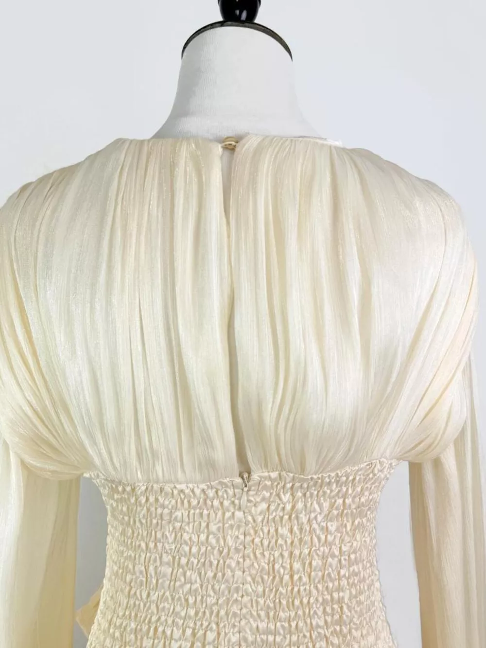 Ruffled Long Sleeve Mini Dress, image 5