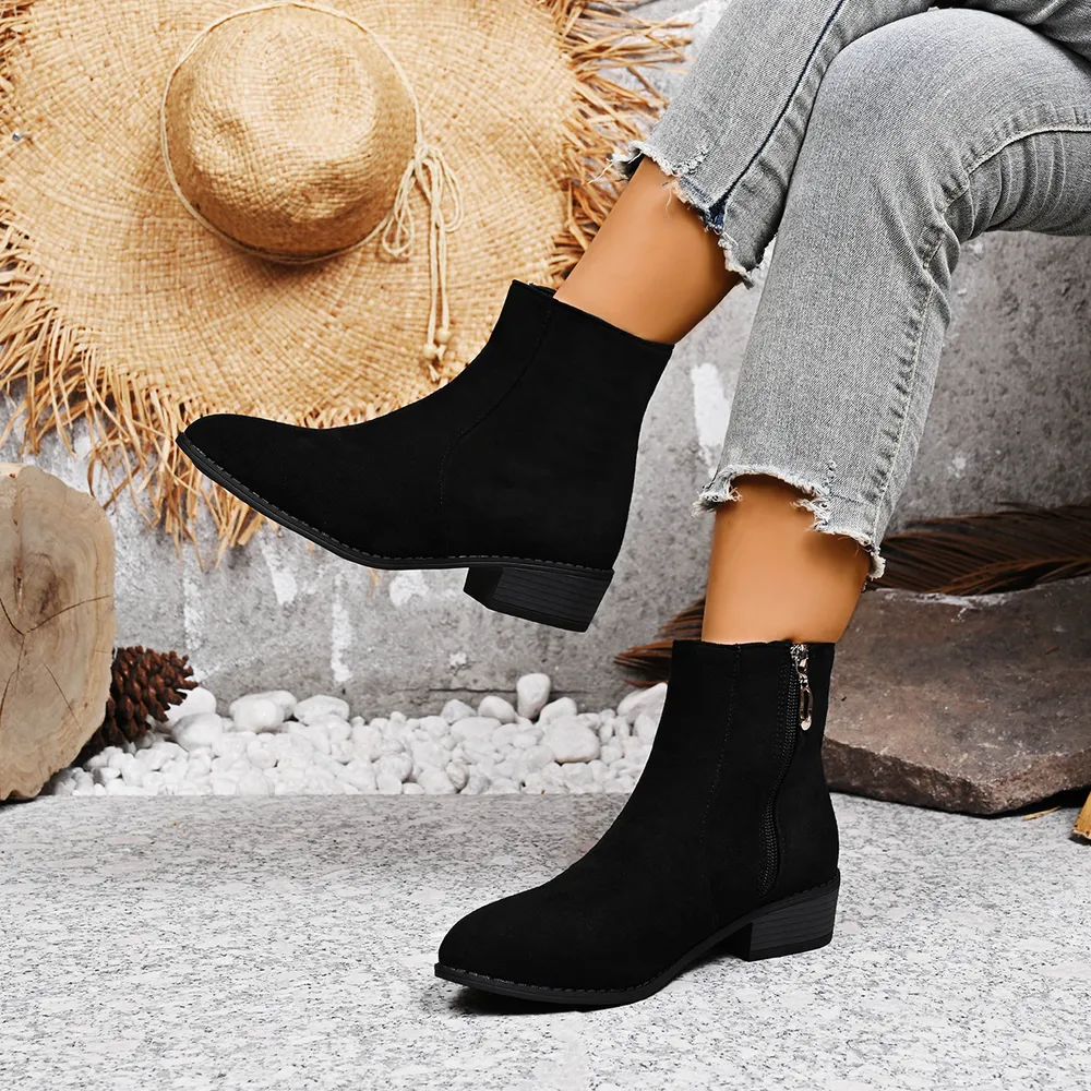 Block Heels Chelsea Boots, image 4