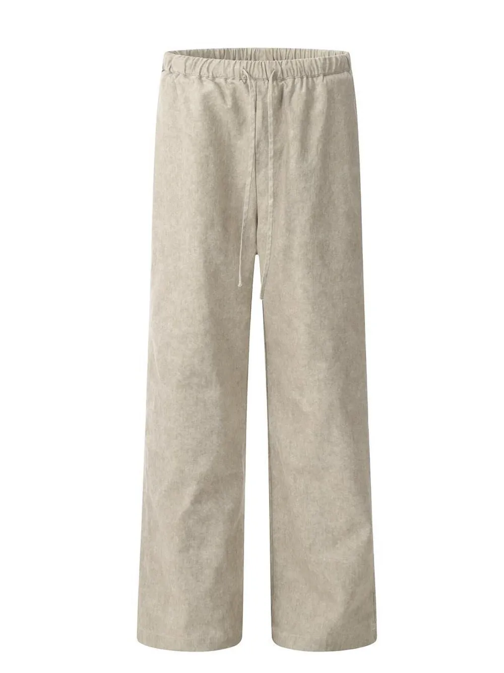 Men's Drawstring Wide Leg Pants, image 2
