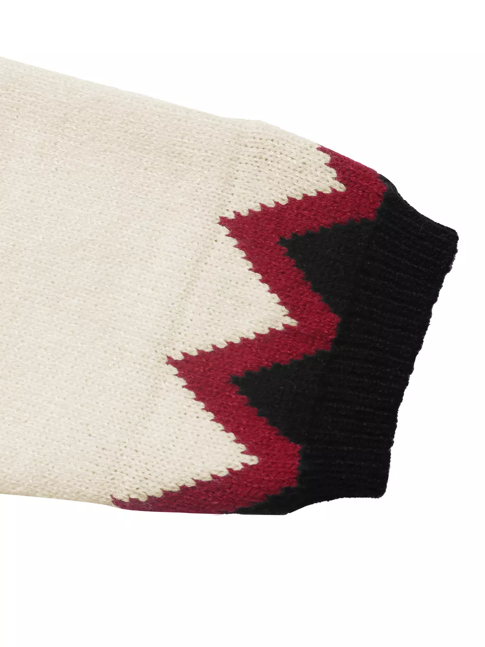 Chevron Pattern Long Sleeve Sweater, image 9