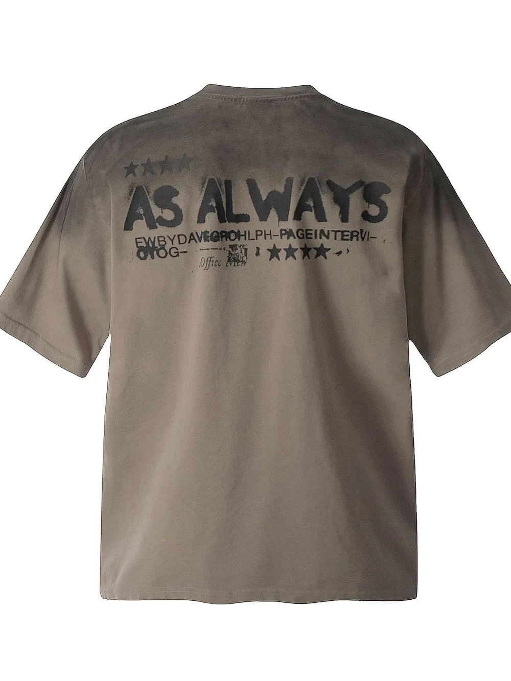 Men's Graphic Oversized Urban Street T-Shirt, image 4