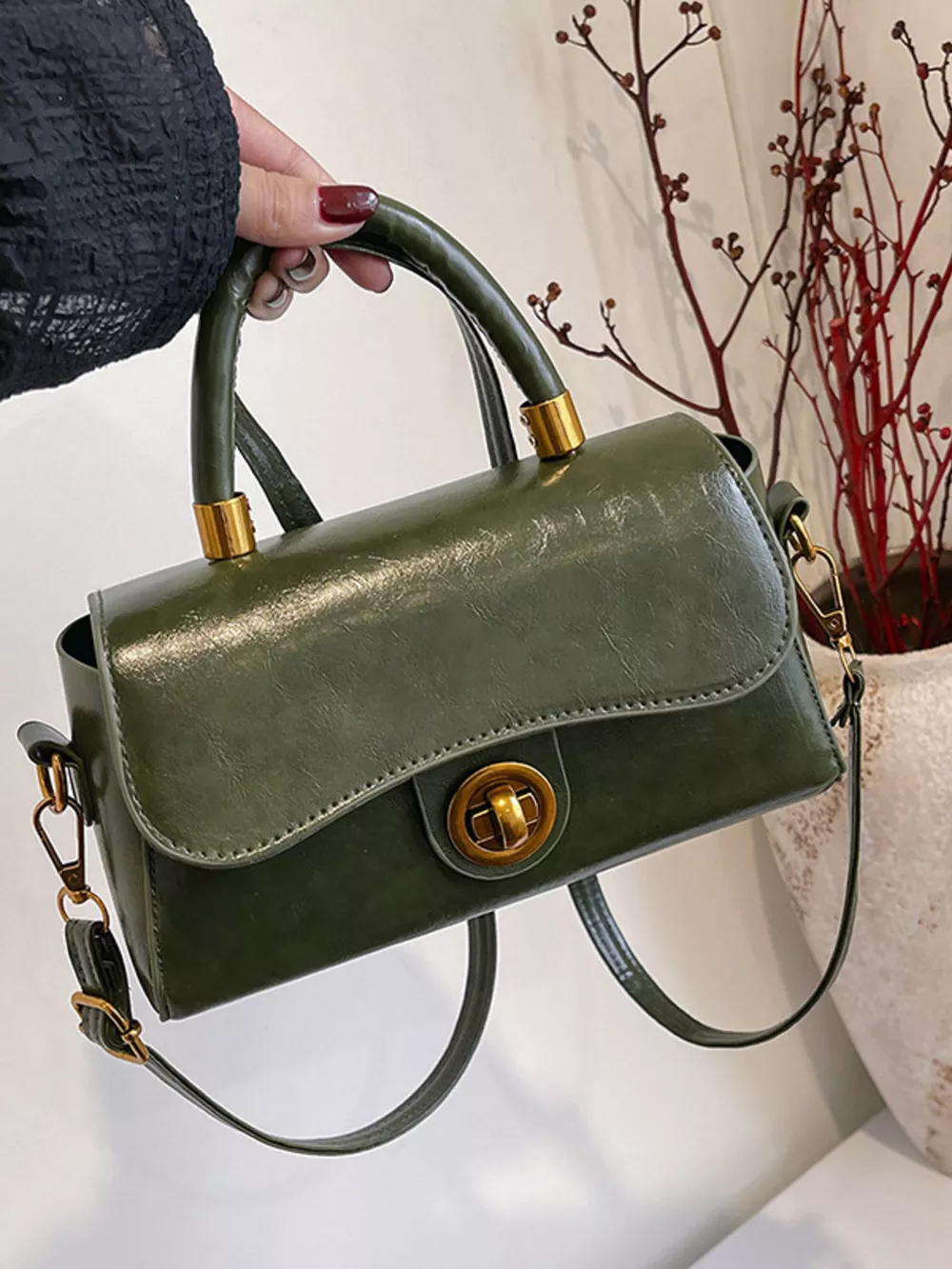 Top Handle Crossbody Bag, image 8