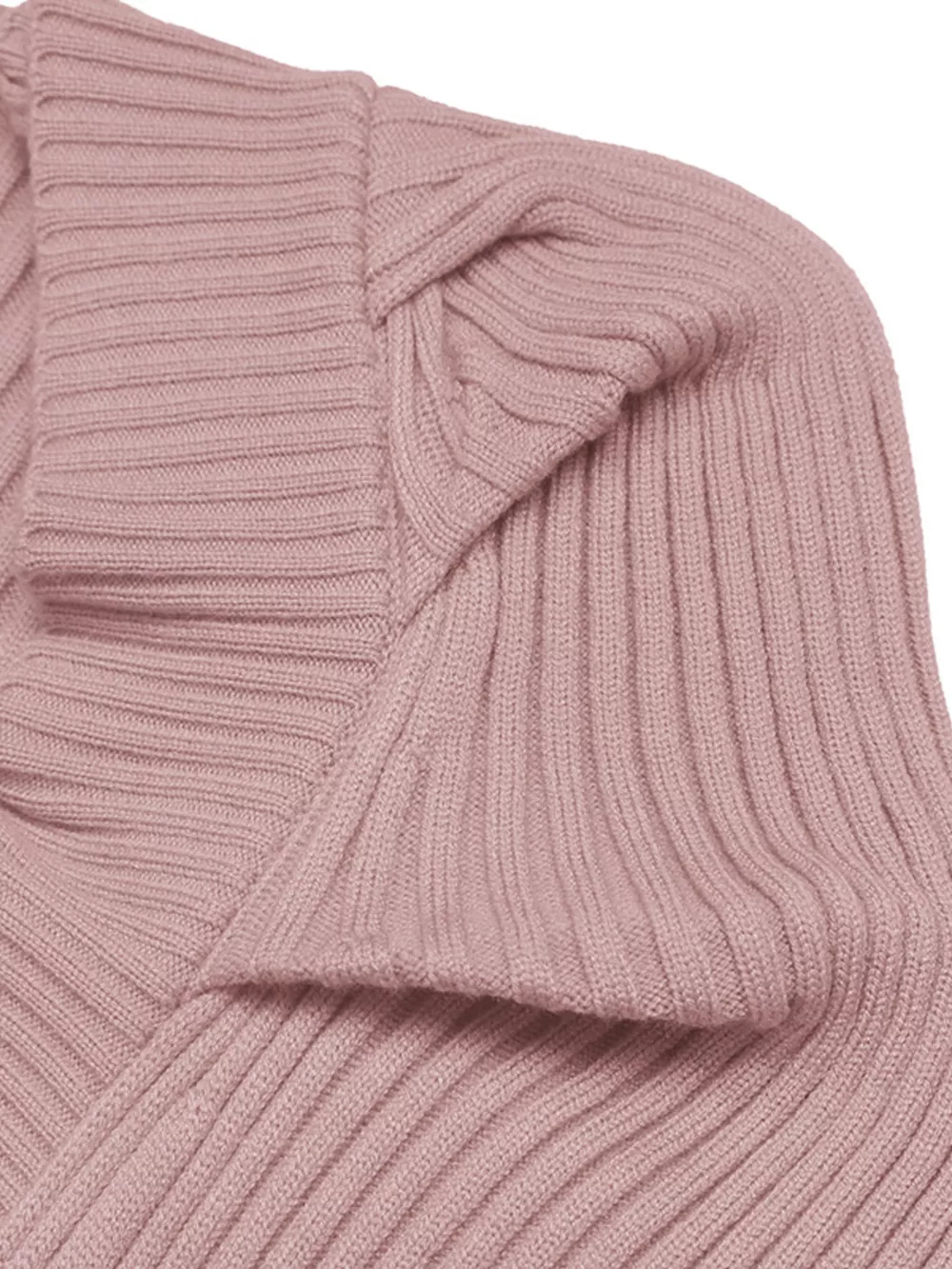 Ribbed Knit Square Neck Bodycon Sweater Dress, image 10