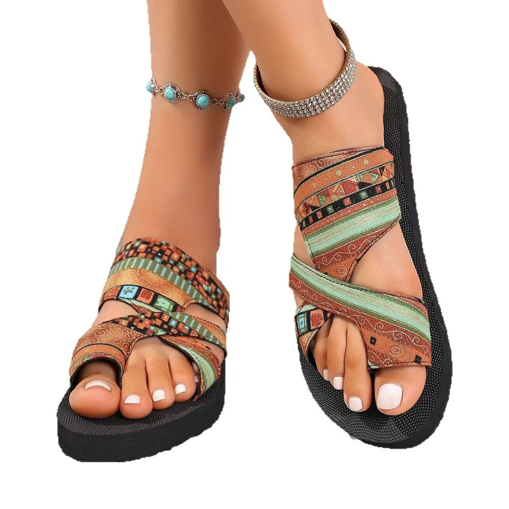 Toe Loop Platform Sandals, image 10