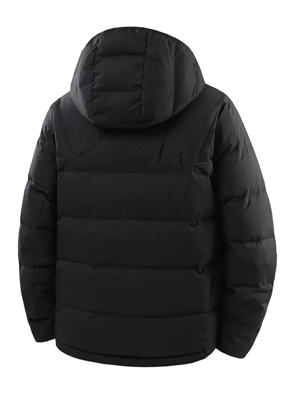 Men's Plus Size Hooded Padded Puffer Jacket, image 3
