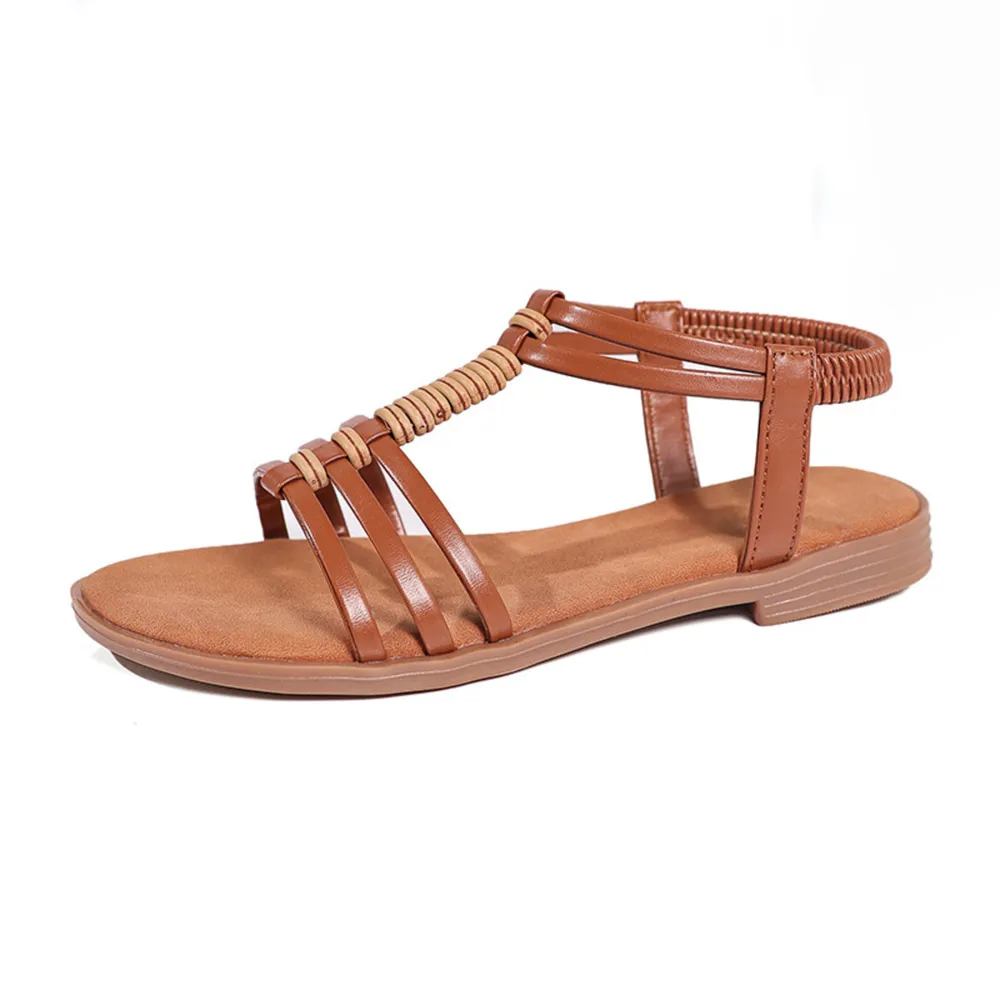 Multi-Strap Flat Sandals, image 5