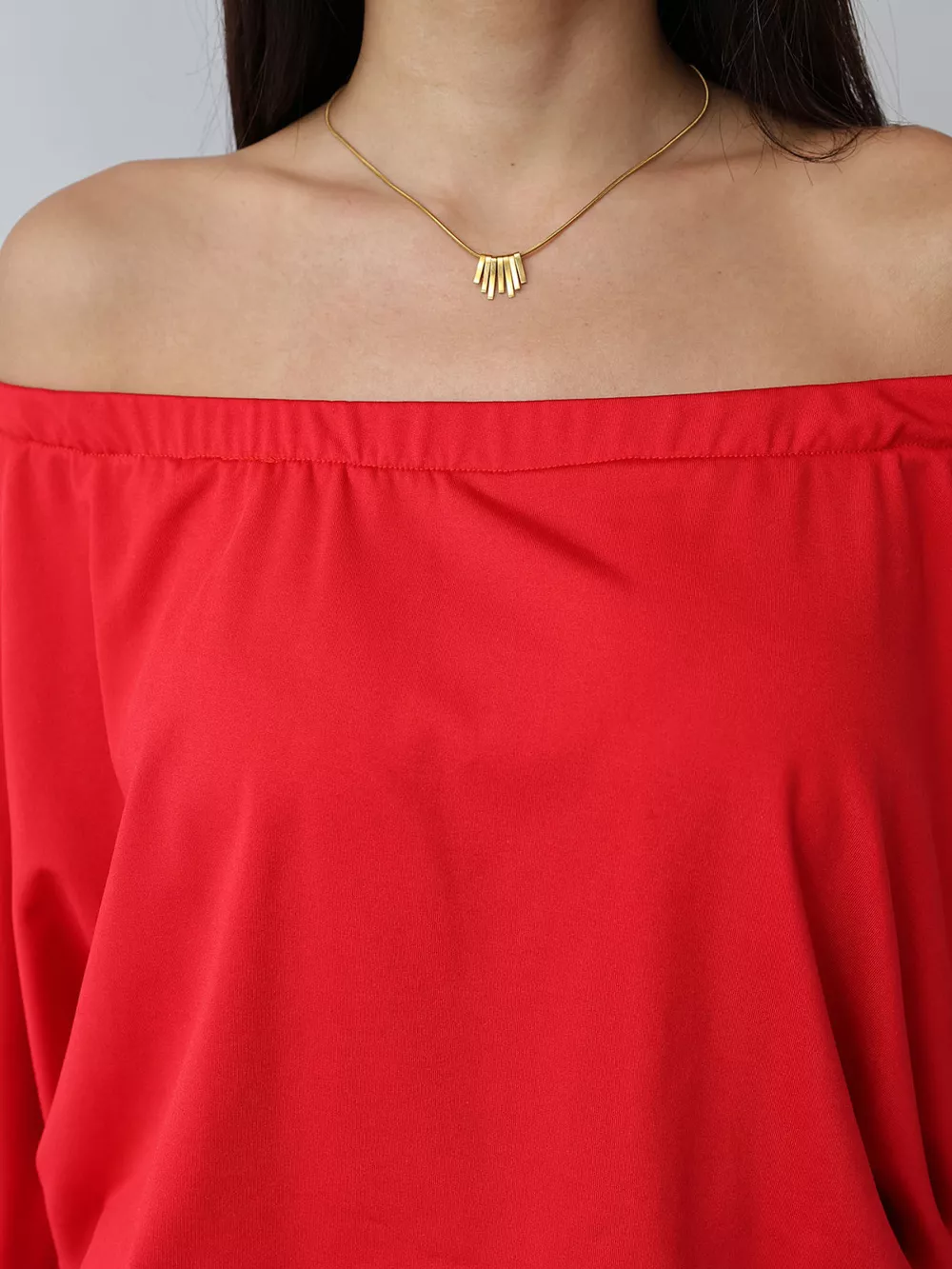 Off-Shoulder Ruched Bodycon Mini Dress, image 6