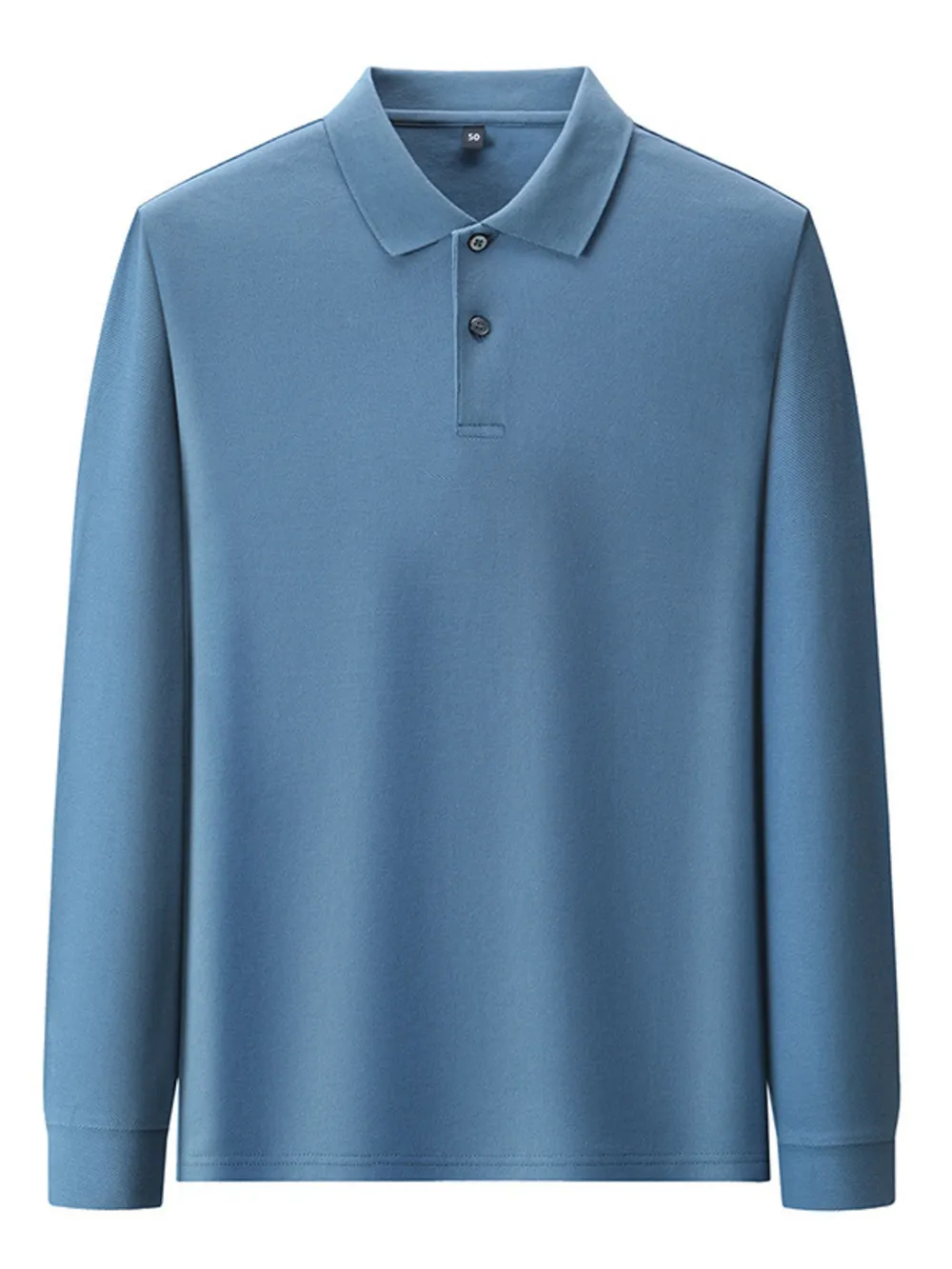 Men's Plus Size Button Detail Short Sleeve Polo