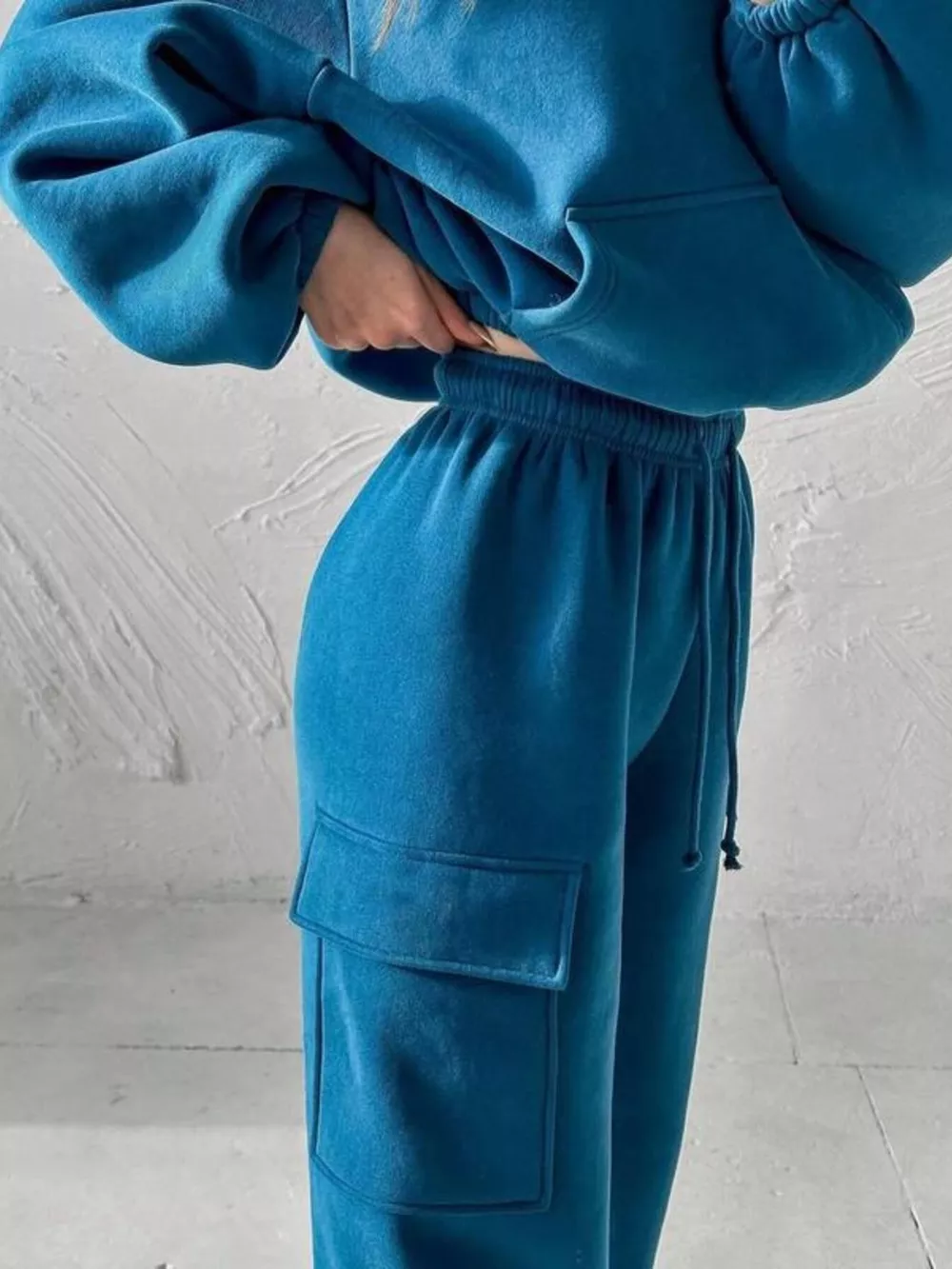 Kangaroo Pocket Hoodie and Joggers Set, image 5