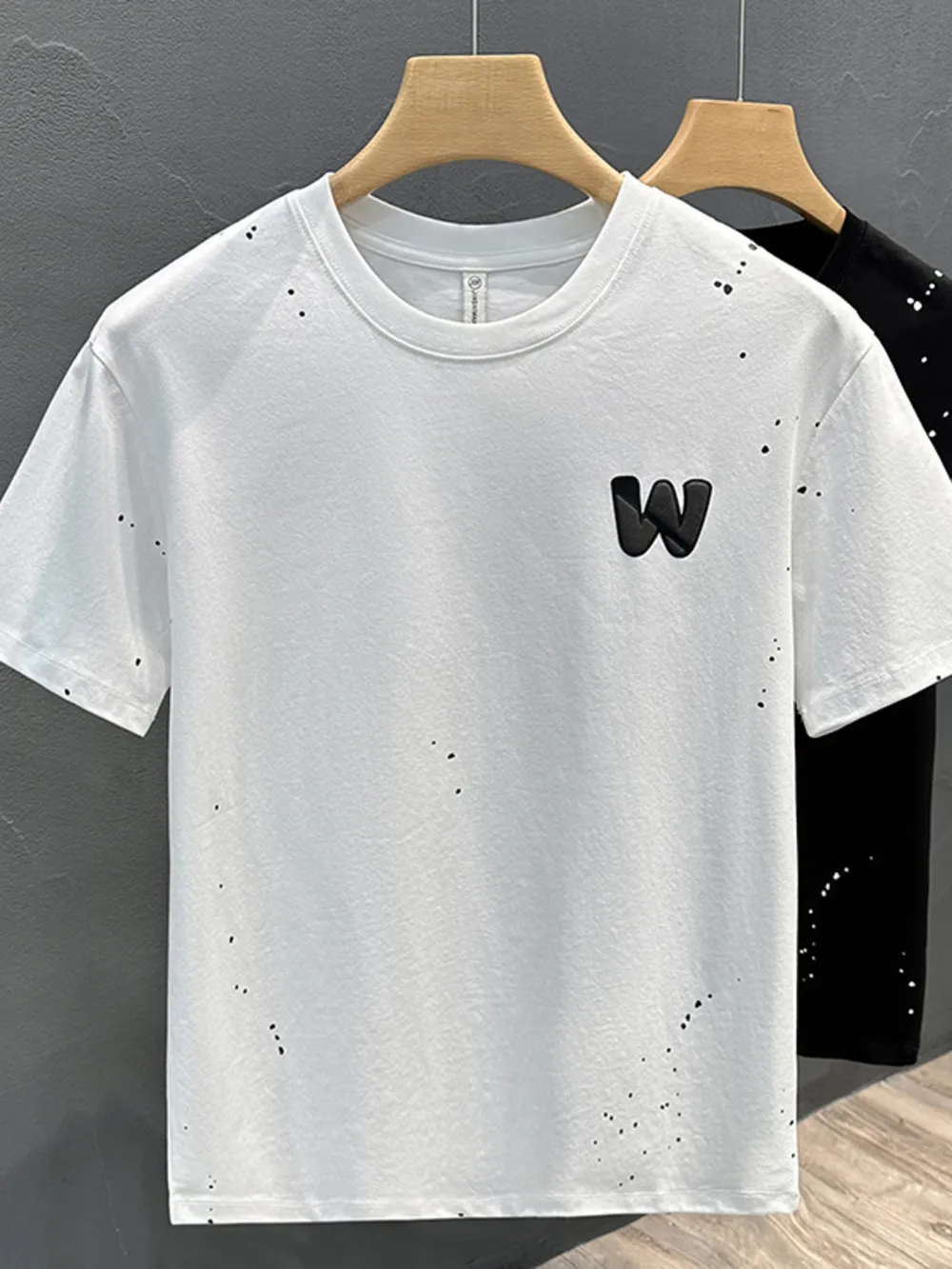 Men's Full Size Round Neck Short Sleeve T-Shirt Plus Size, image 4