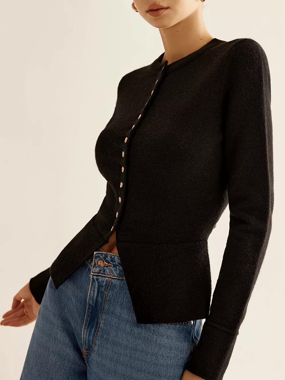 Button-Down Slim Fit Cardigan, image 6