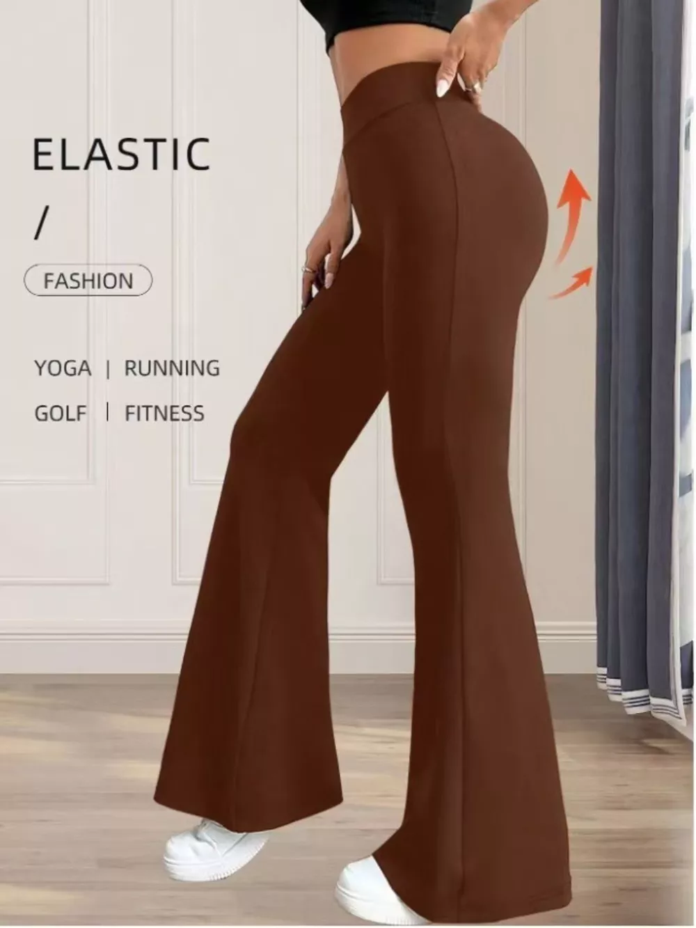 High Waist Flare Pants, image 13