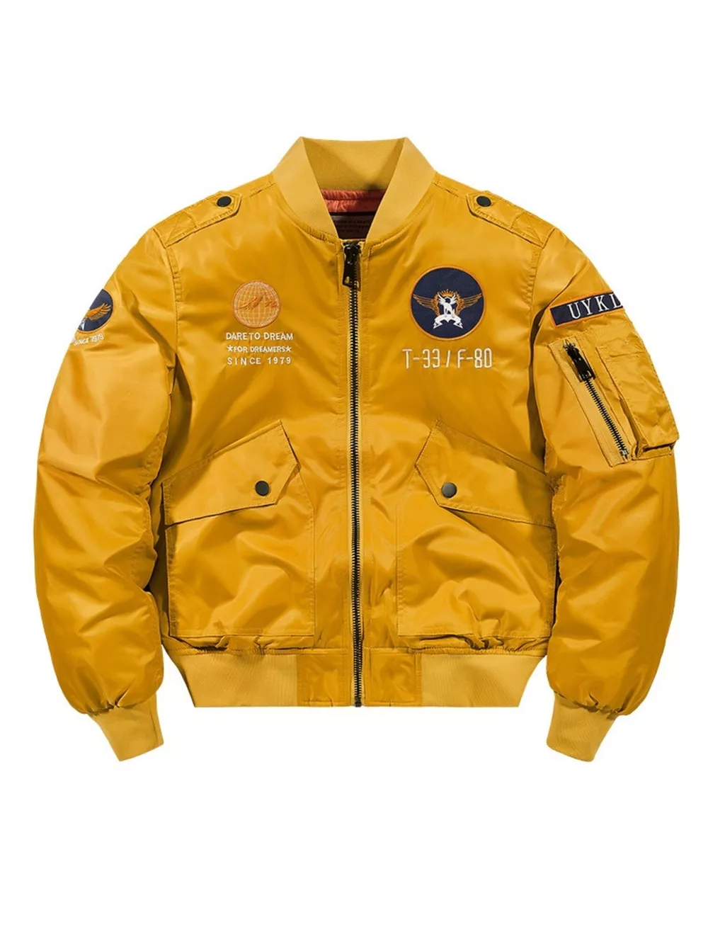 Men's Plus Size Zip Up Long Sleeve Jacket, image 4